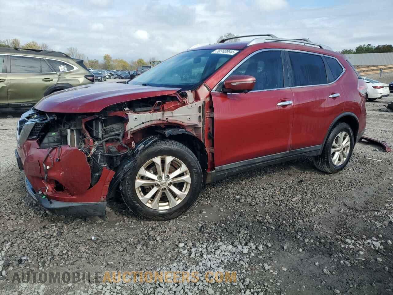 KNMAT2MT8FP540627 NISSAN ROGUE 2015