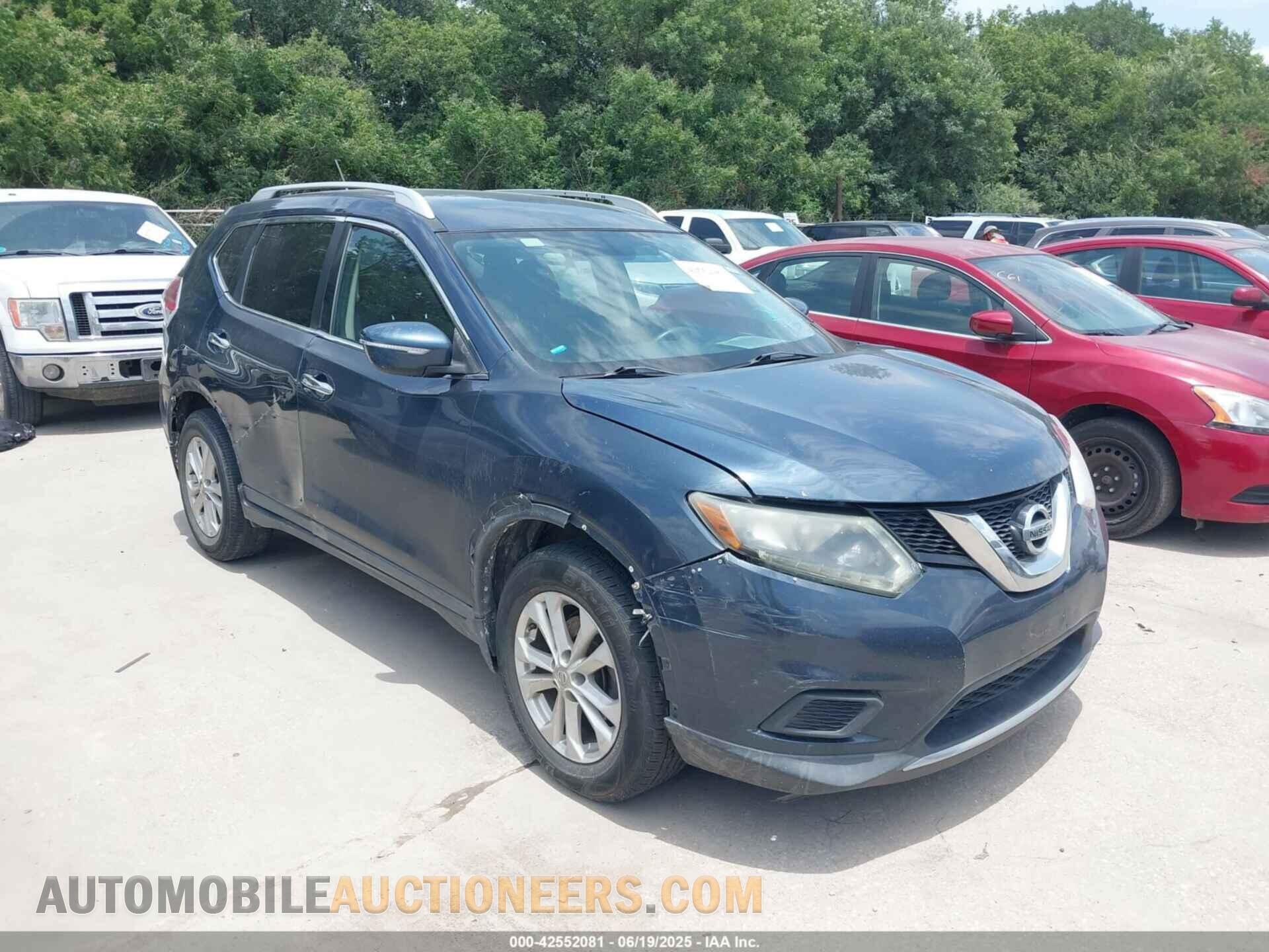 KNMAT2MT9FP535534 NISSAN ROGUE 2015