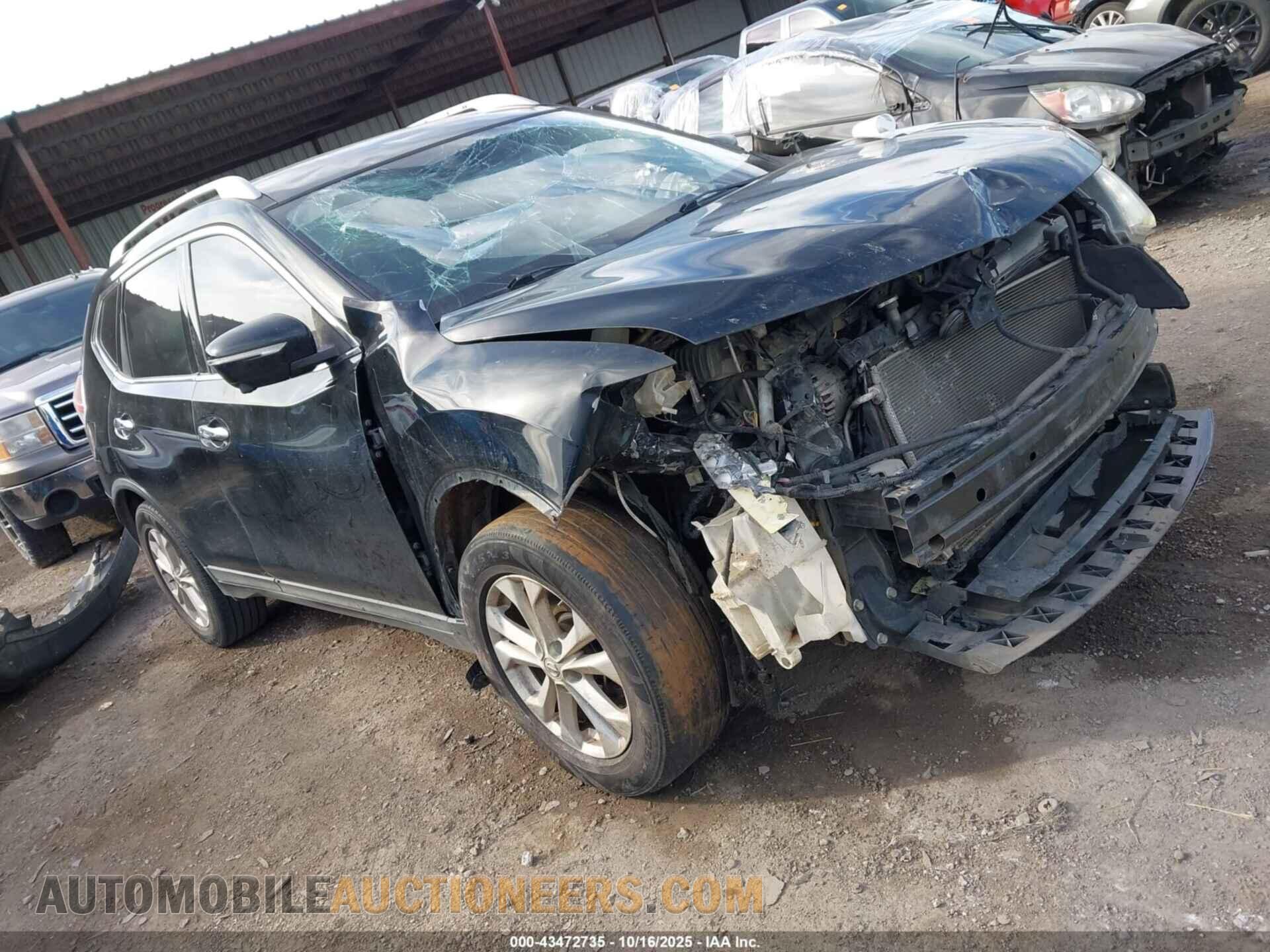 KNMAT2MT9FP543794 NISSAN ROGUE 2015