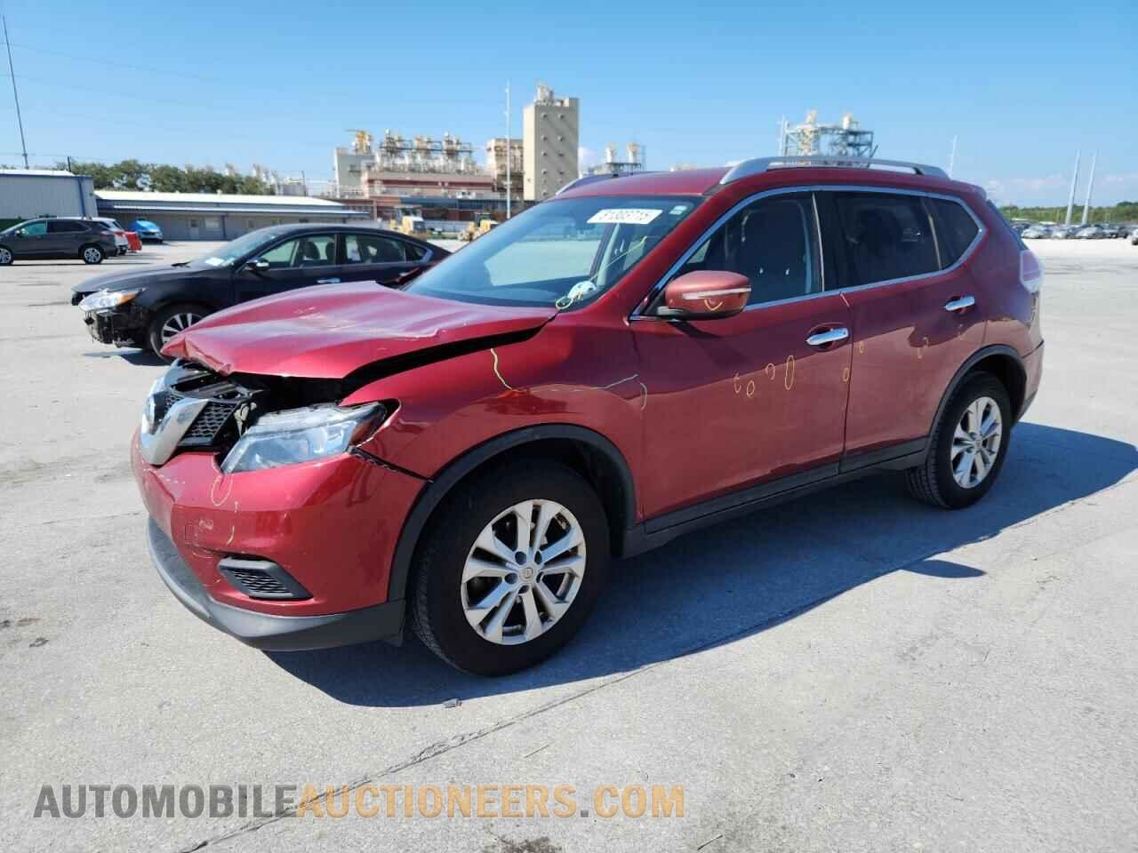 KNMAT2MTXFP511016 NISSAN ROGUE 2015