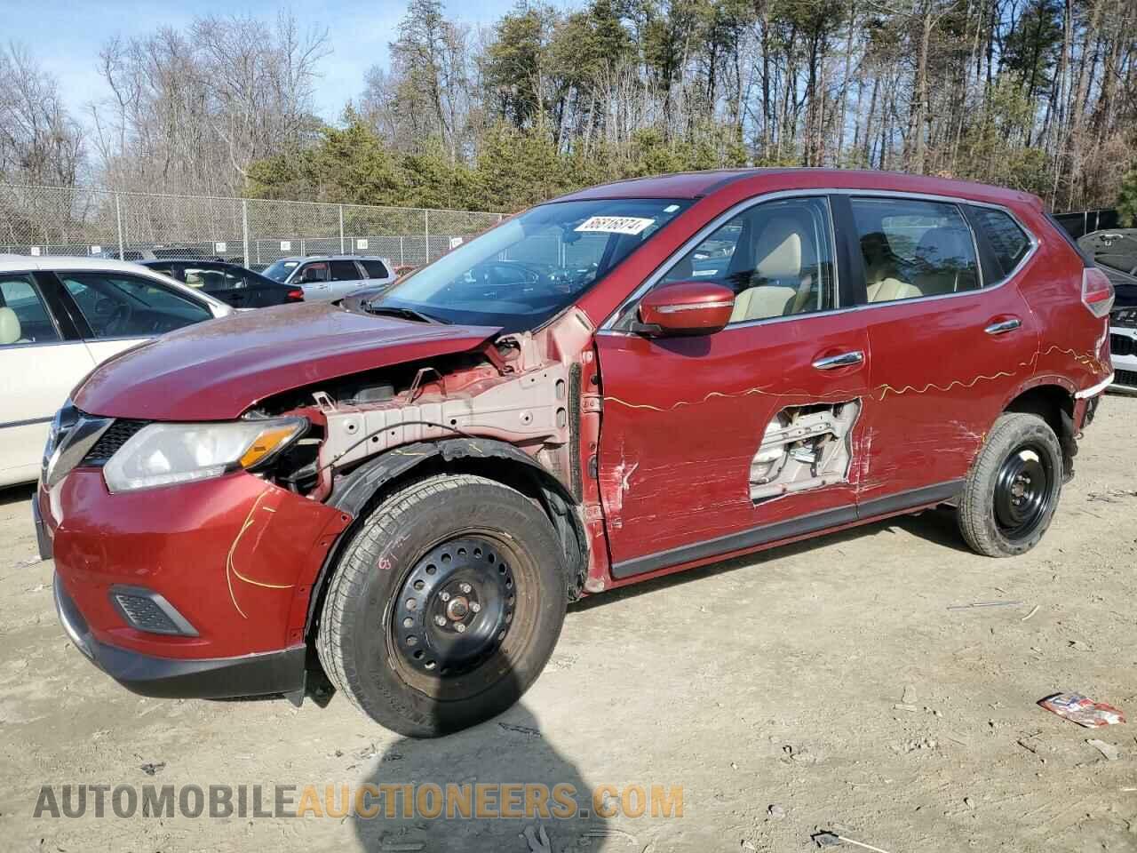 KNMAT2MTXFP589165 NISSAN ROGUE 2015