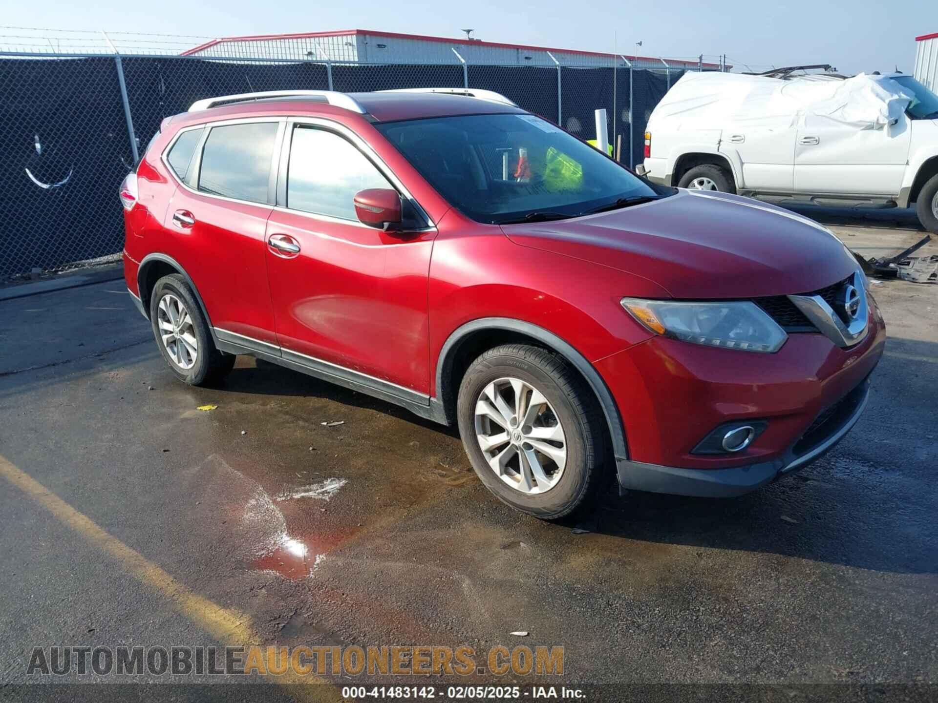 KNMAT2MTXGP605253 NISSAN ROGUE 2016