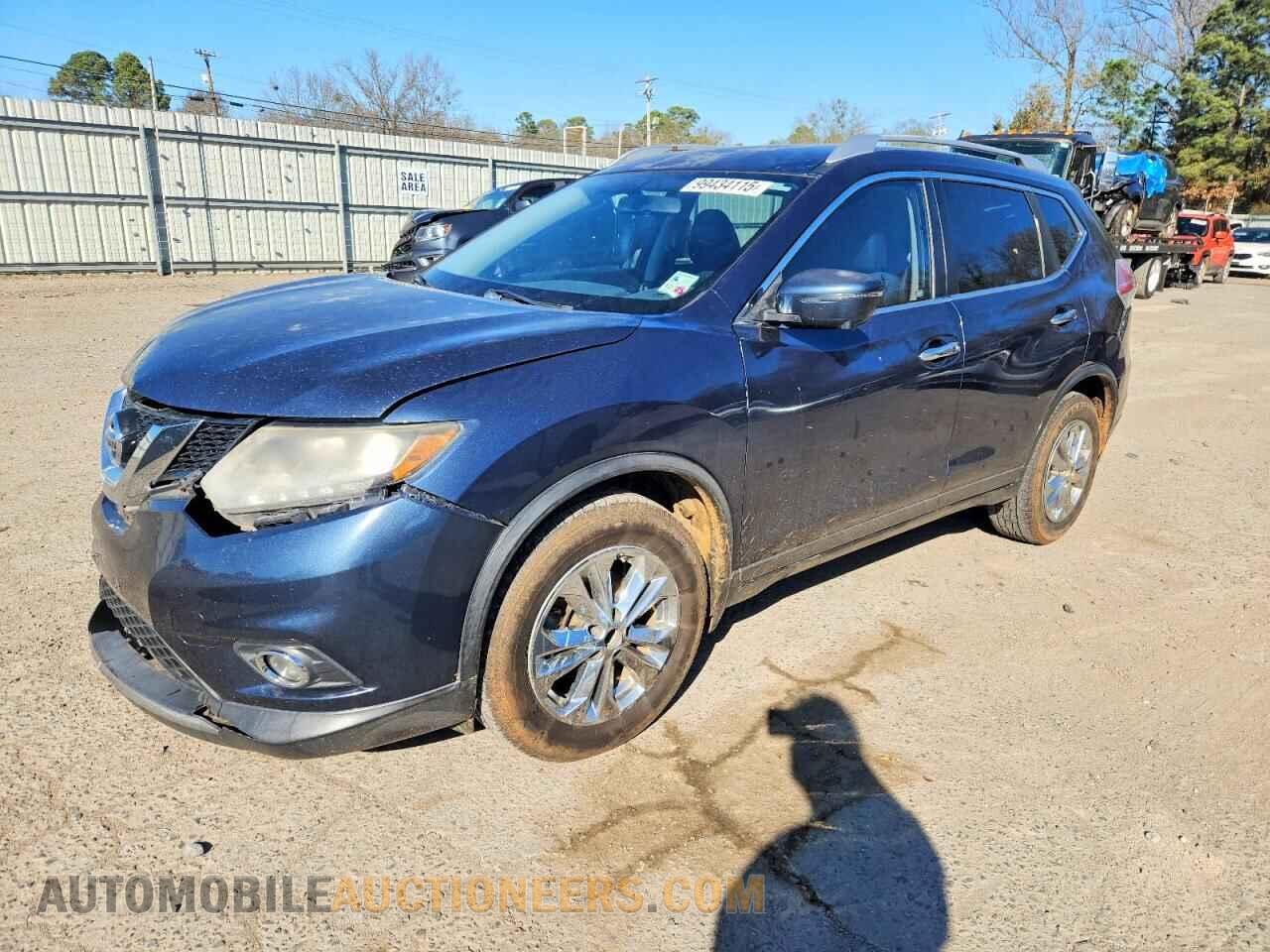 KNMAT2MTXGP612459 NISSAN ROGUE 2016