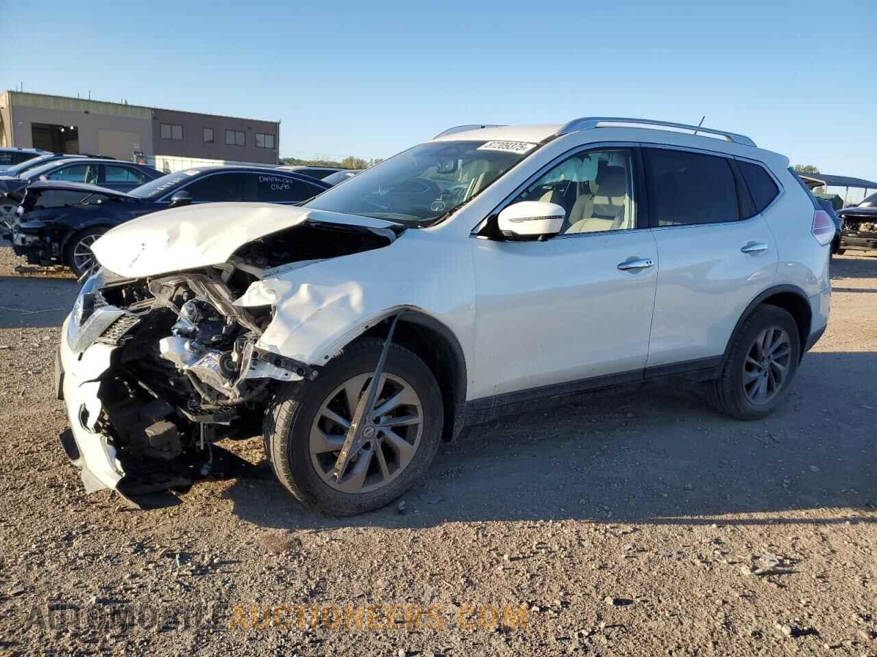 KNMAT2MTXGP701125 NISSAN ROGUE 2016