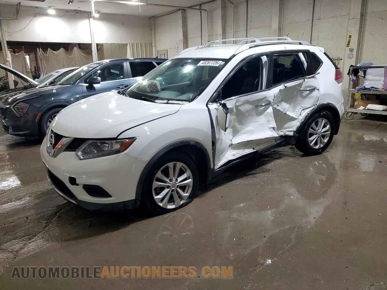 KNMAT2MV0GP643835 NISSAN ROGUE 2016