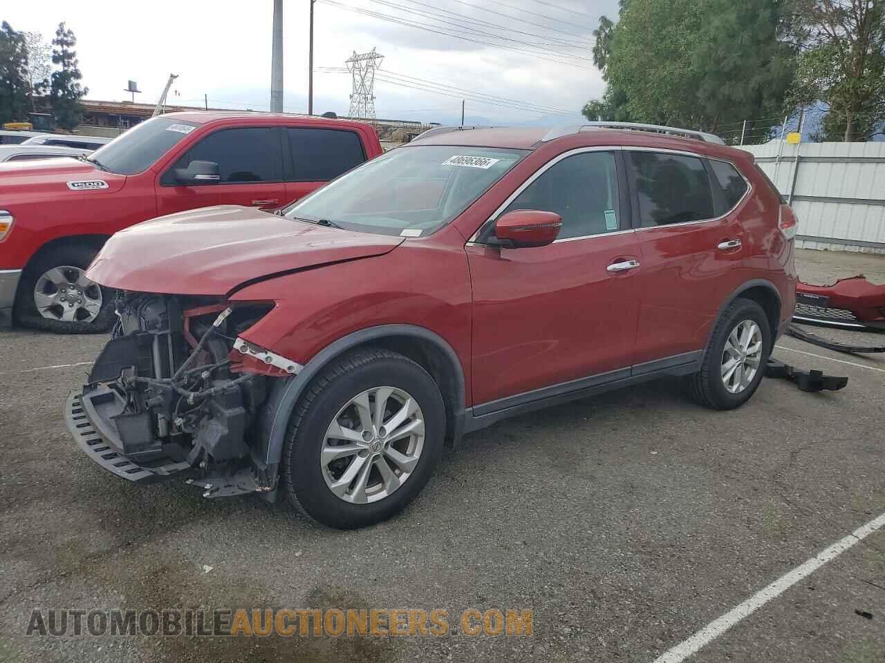 KNMAT2MV0GP657539 NISSAN ROGUE 2016