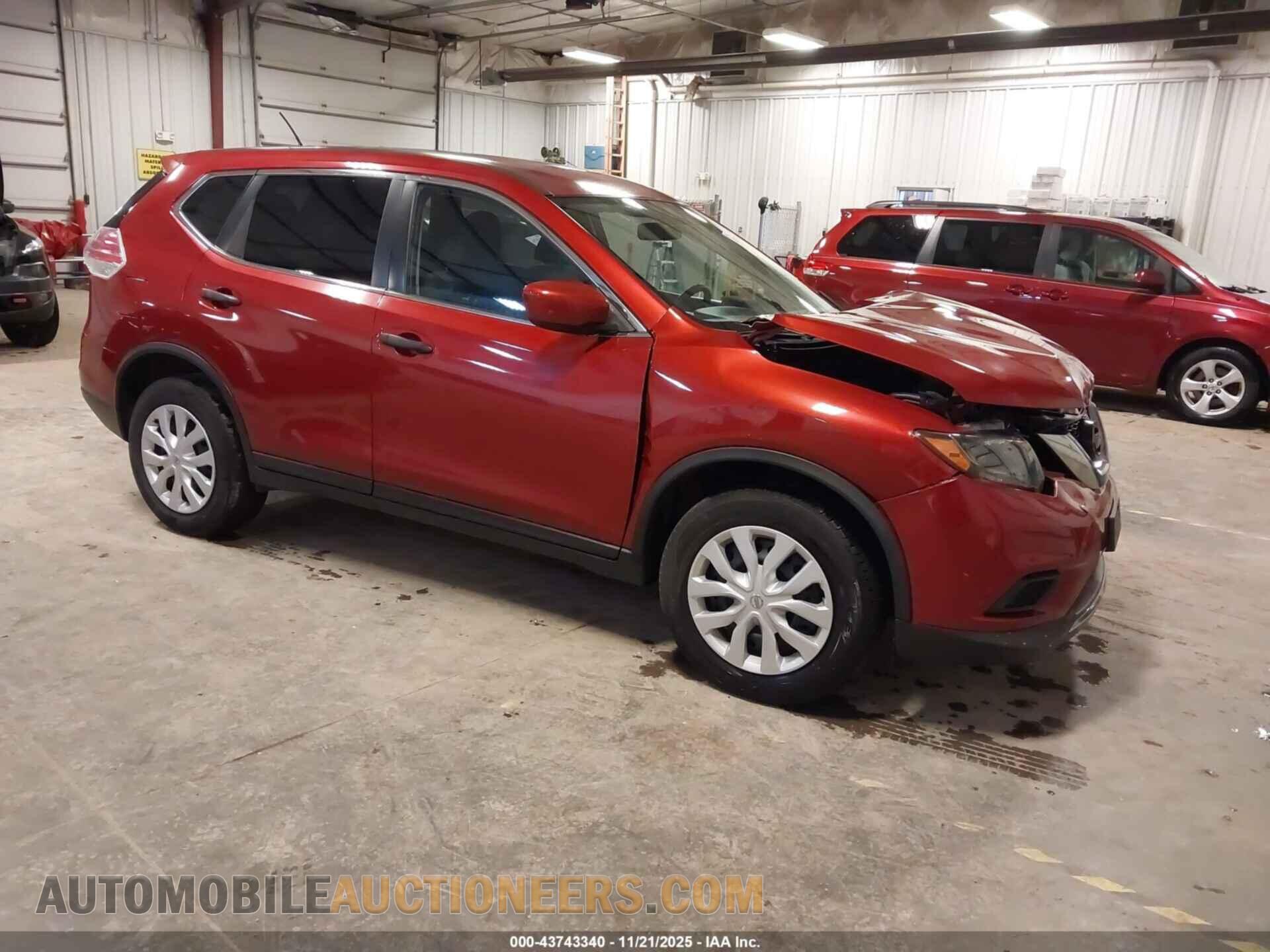 KNMAT2MV0GP697166 NISSAN ROGUE 2016