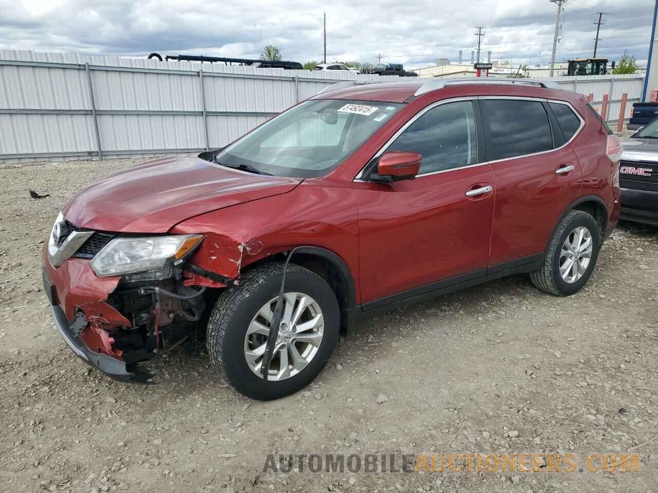 KNMAT2MV1GP608320 NISSAN ROGUE 2016