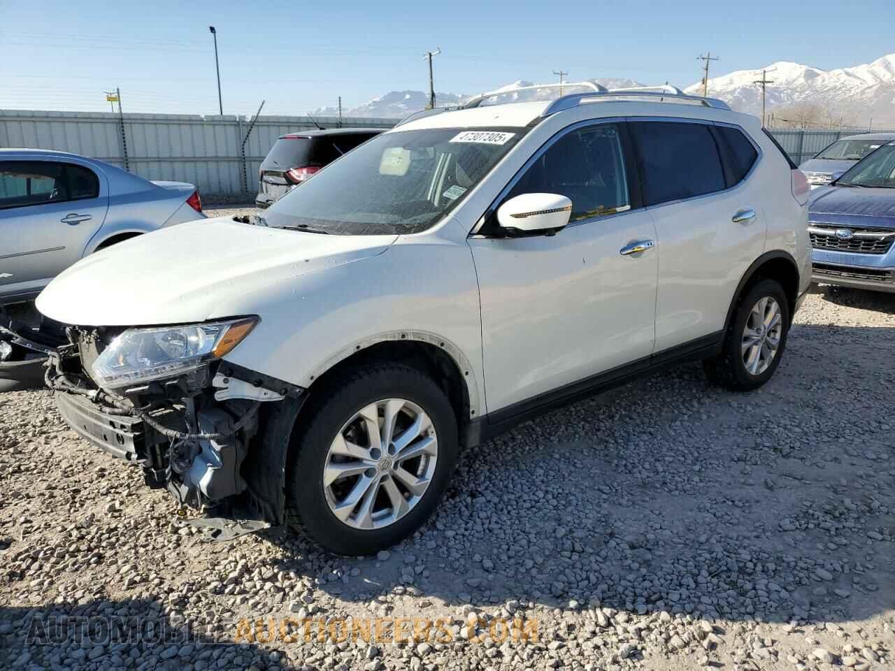 KNMAT2MV1GP666802 NISSAN ROGUE 2016