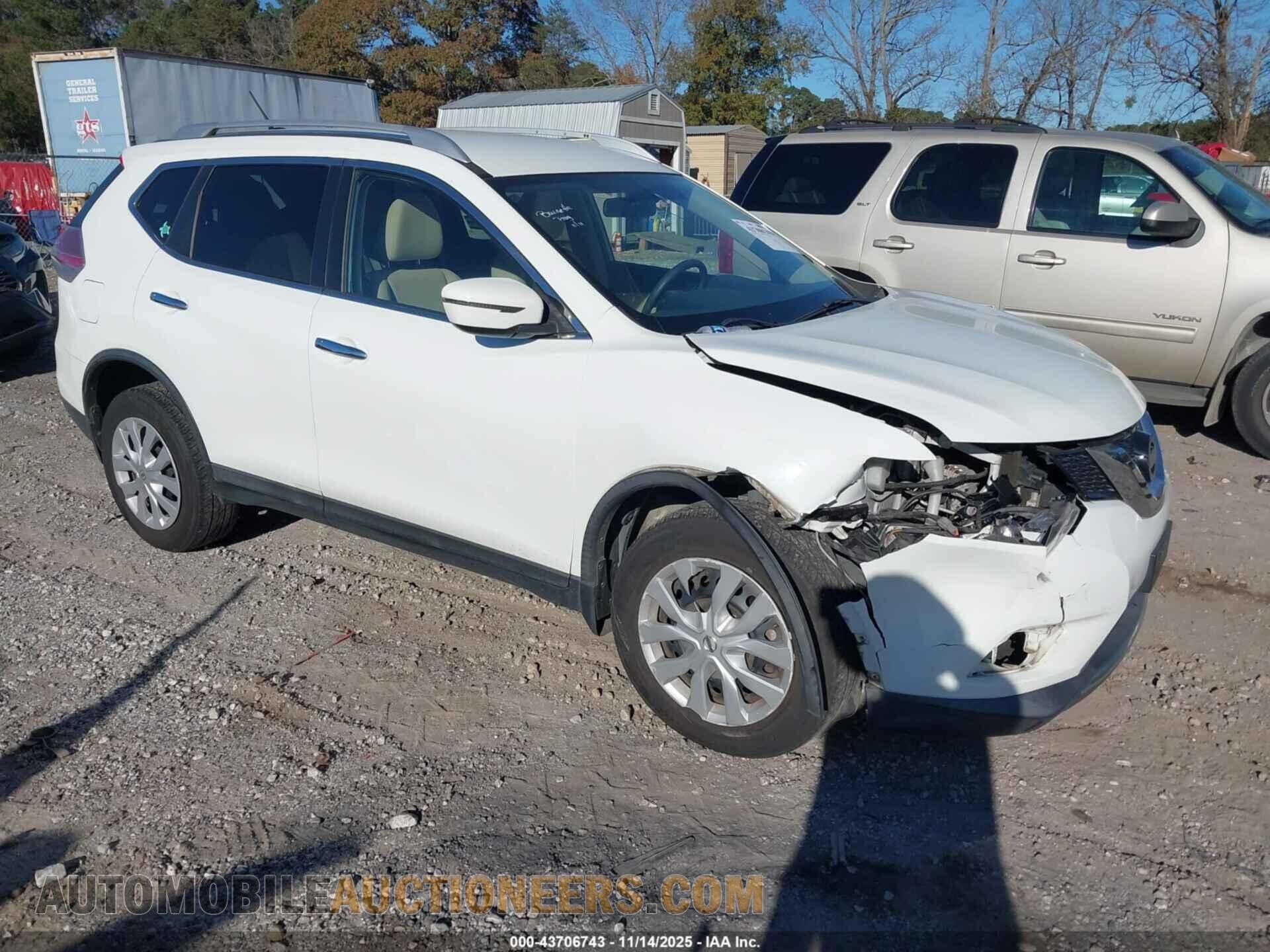 KNMAT2MV1GP719983 NISSAN ROGUE 2016