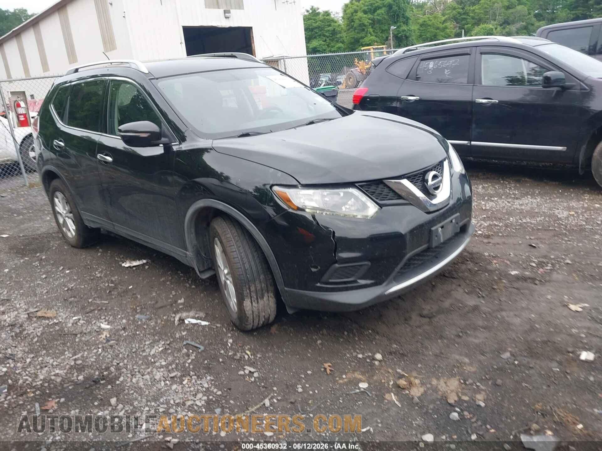 KNMAT2MV2FP511626 NISSAN ROGUE 2015