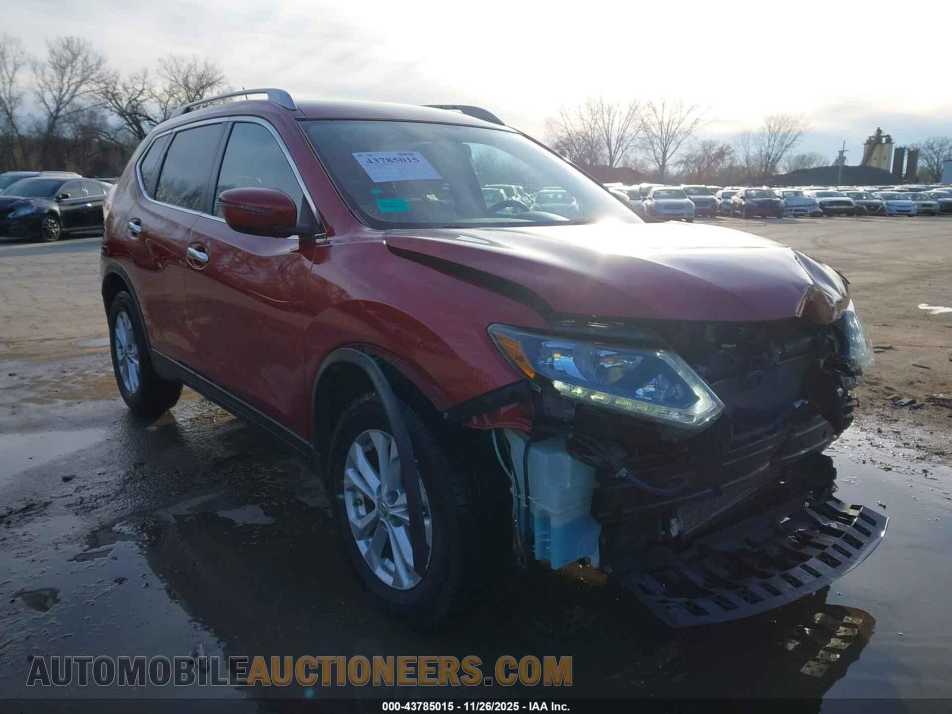 KNMAT2MV2GP595142 NISSAN ROGUE 2016