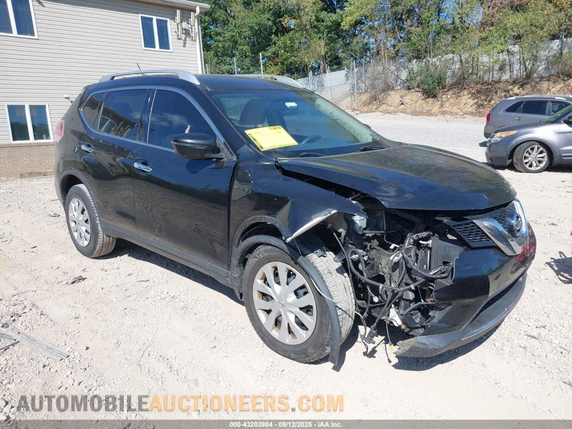 KNMAT2MV2GP596338 NISSAN ROGUE 2016