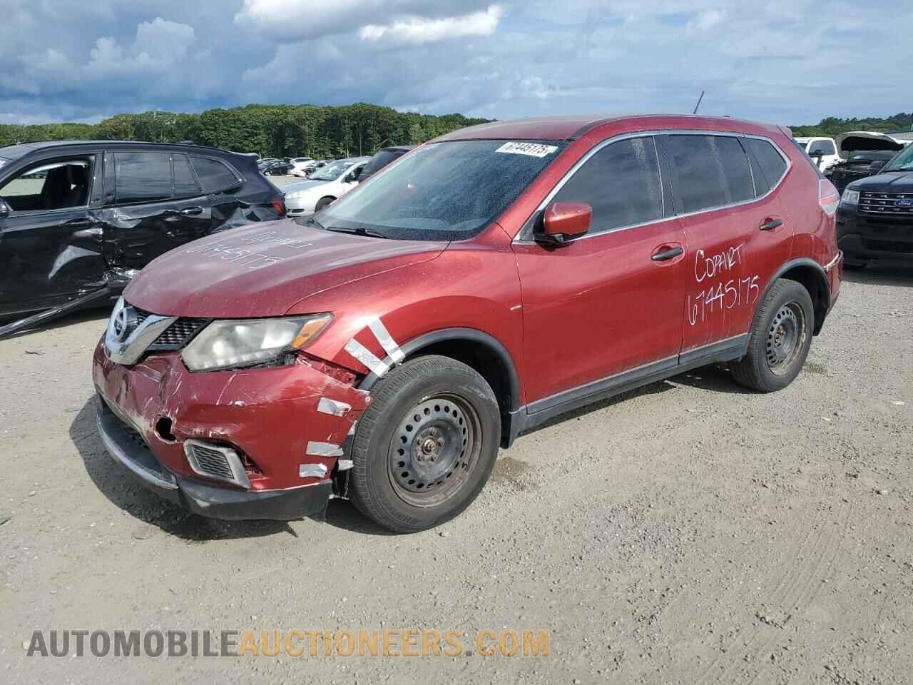 KNMAT2MV2GP599630 NISSAN ROGUE 2016