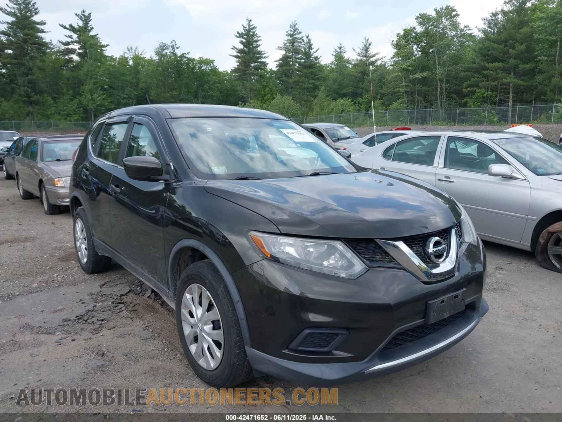 KNMAT2MV2GP667909 NISSAN ROGUE 2016
