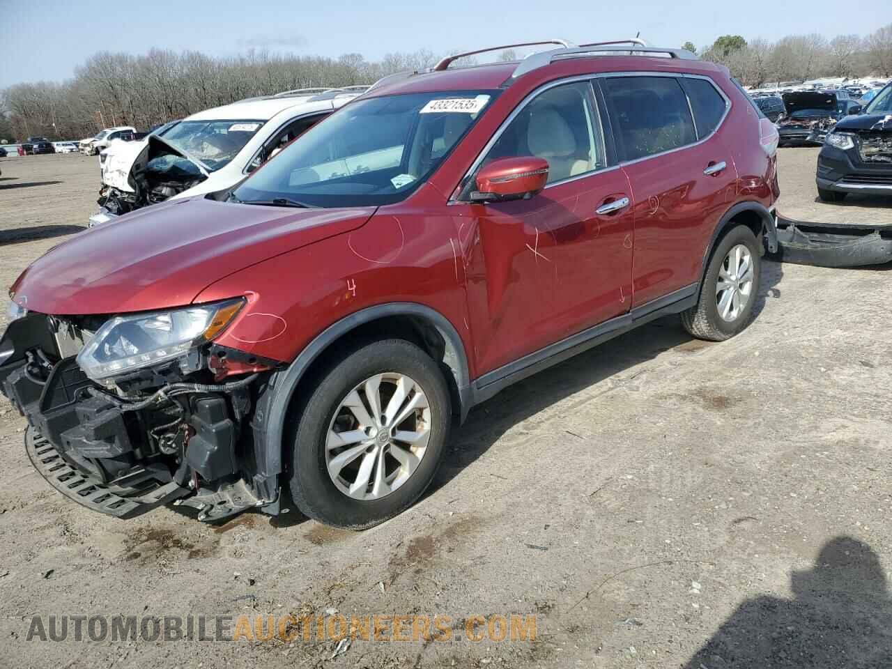 KNMAT2MV2GP709821 NISSAN ROGUE 2016