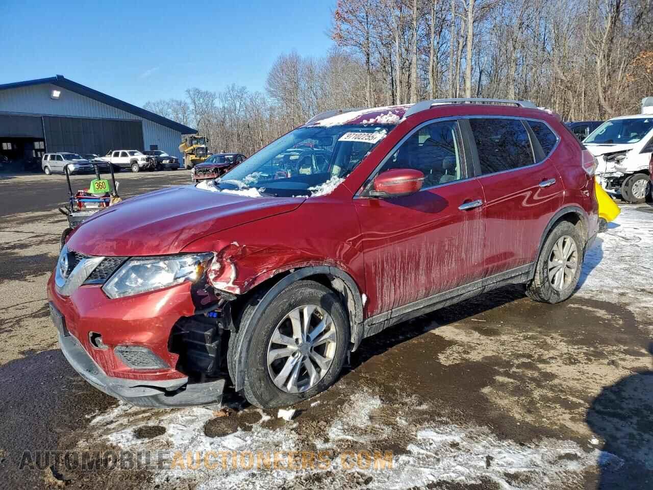 KNMAT2MV2GP714095 NISSAN ROGUE 2016