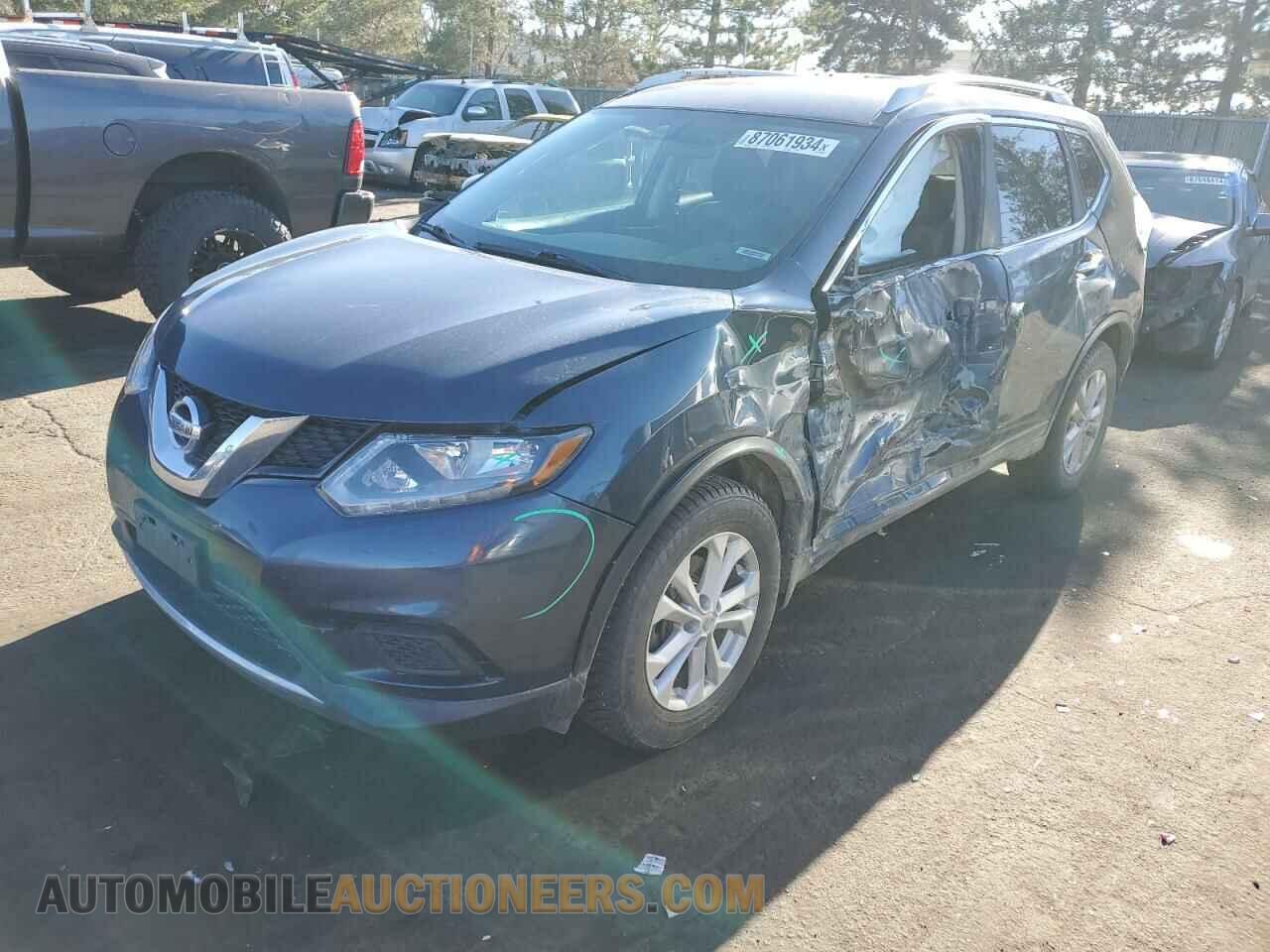 KNMAT2MV2GP715053 NISSAN ROGUE 2016