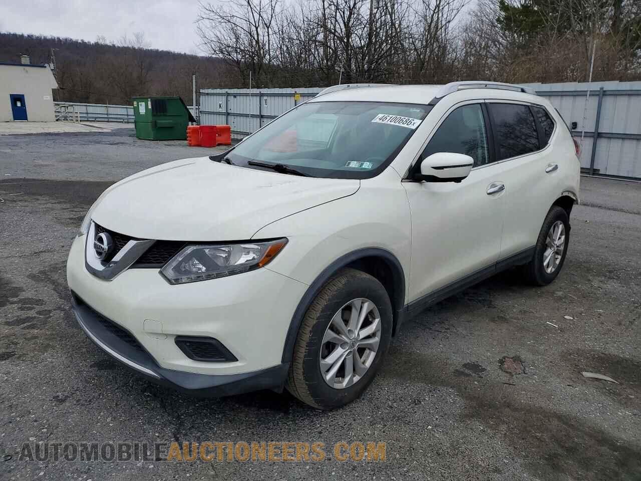 KNMAT2MV2GP734296 NISSAN ROGUE 2016