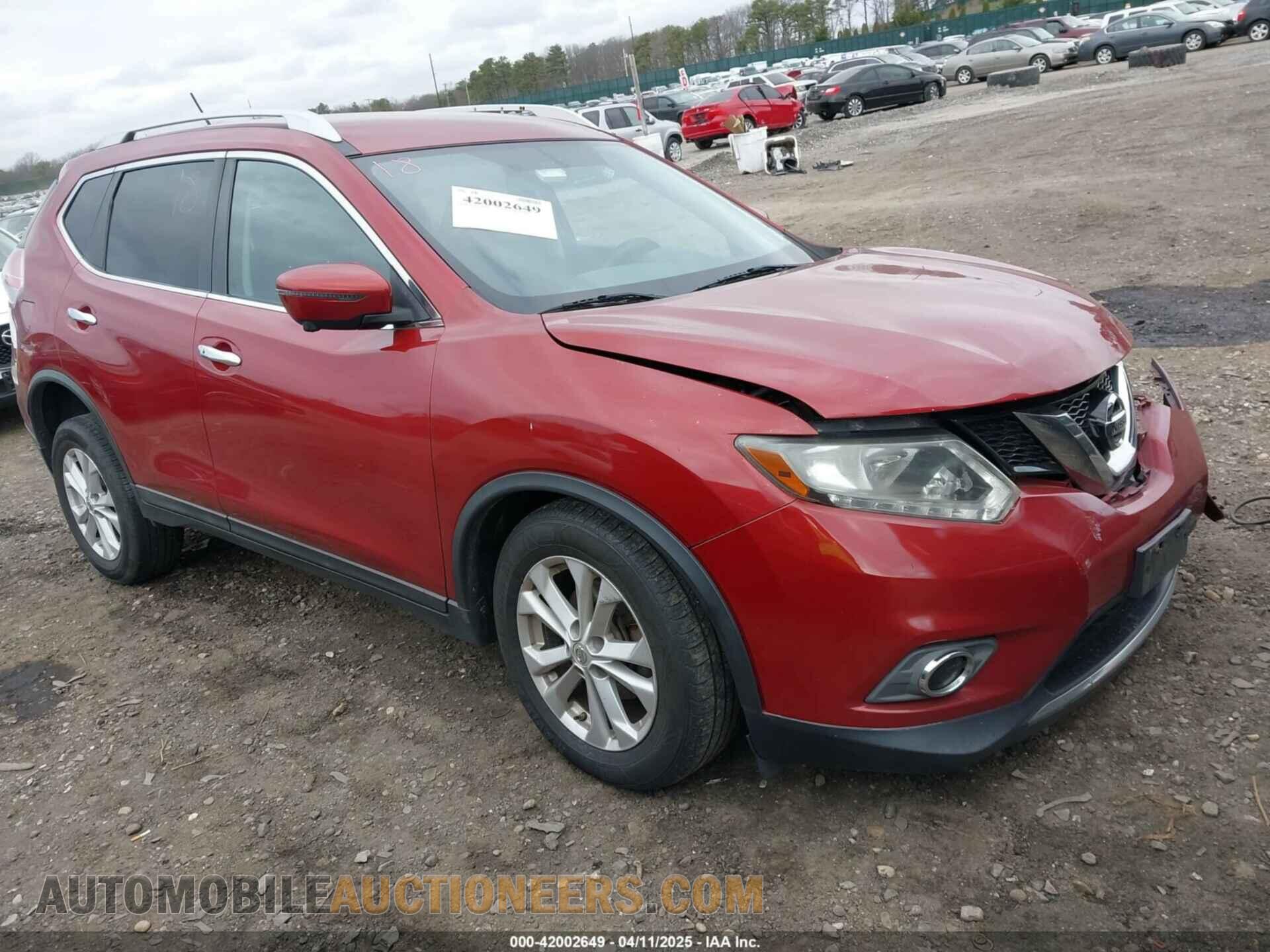 KNMAT2MV3GP634496 NISSAN ROGUE 2016