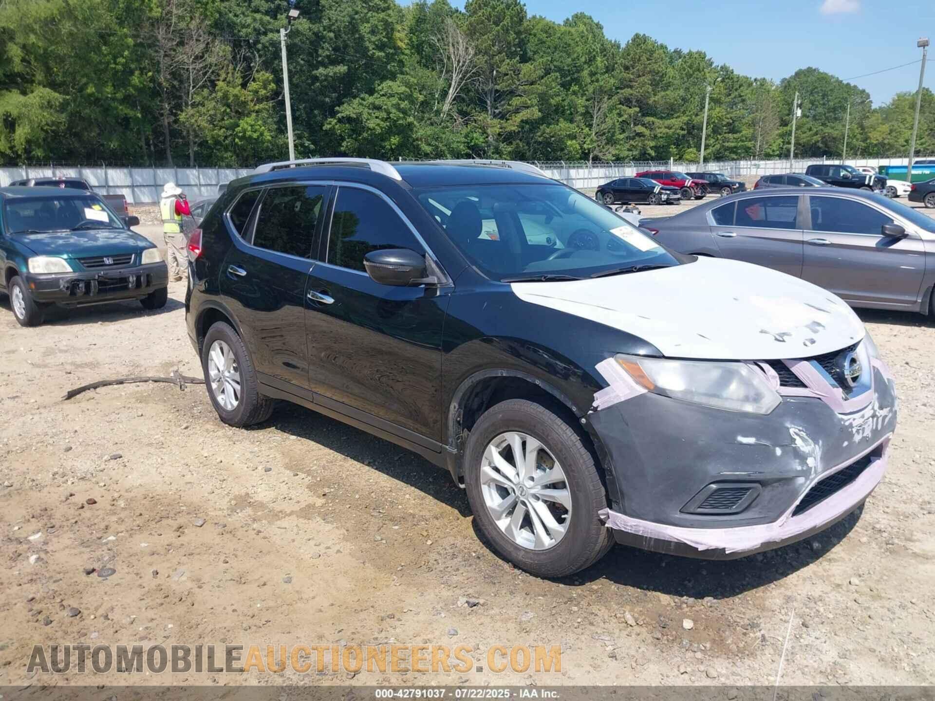 KNMAT2MV3GP641240 NISSAN ROGUE 2016