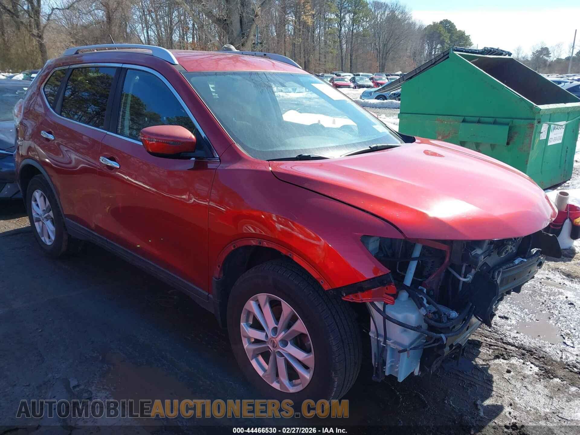 KNMAT2MV3GP643876 NISSAN ROGUE 2016