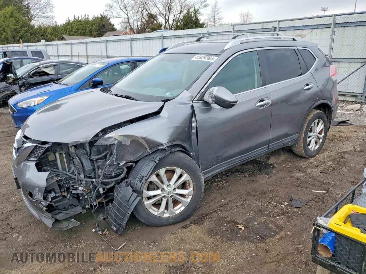 KNMAT2MV3GP668261 NISSAN ROGUE 2016