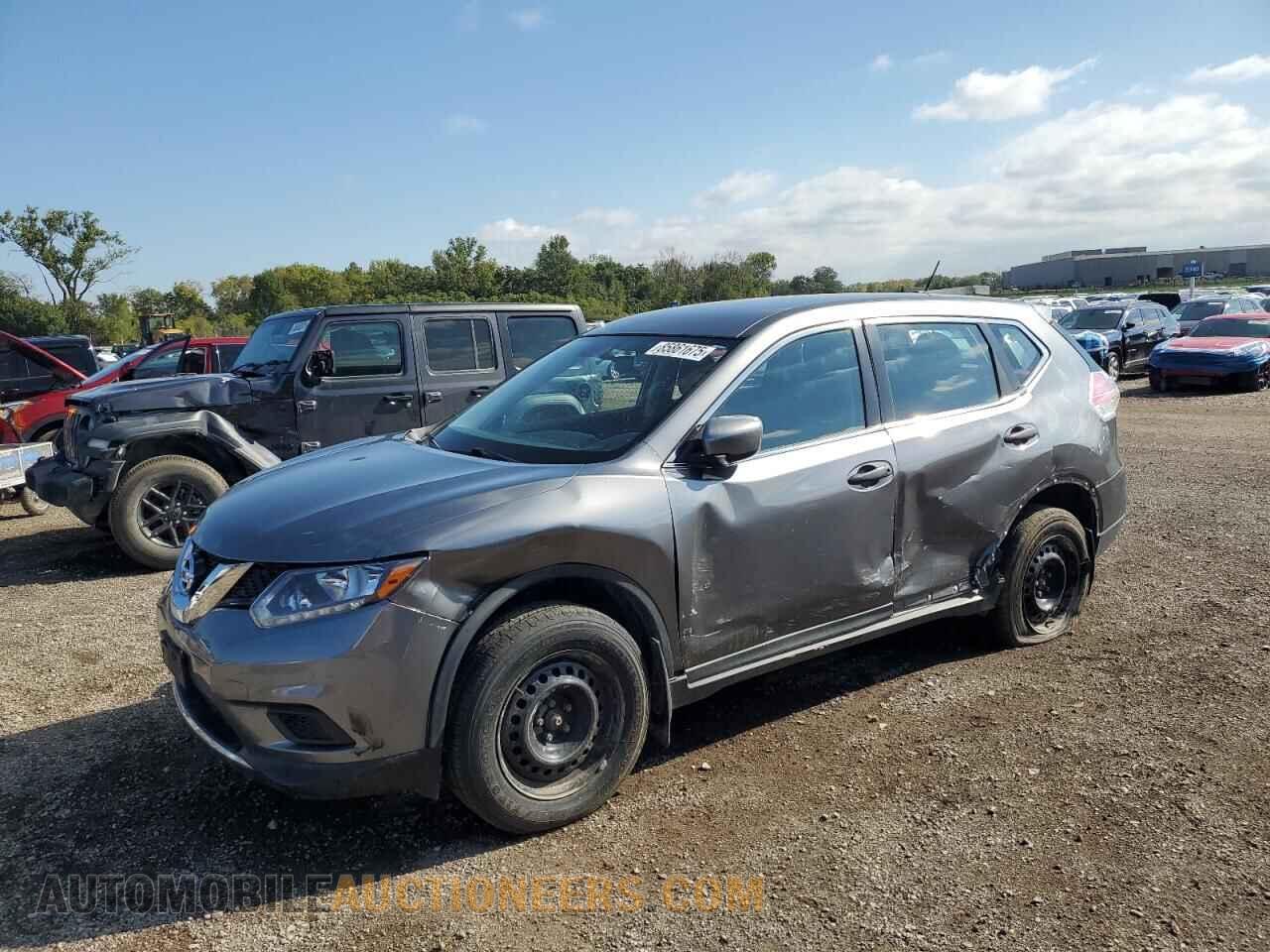 KNMAT2MV3GP703302 NISSAN ROGUE 2016