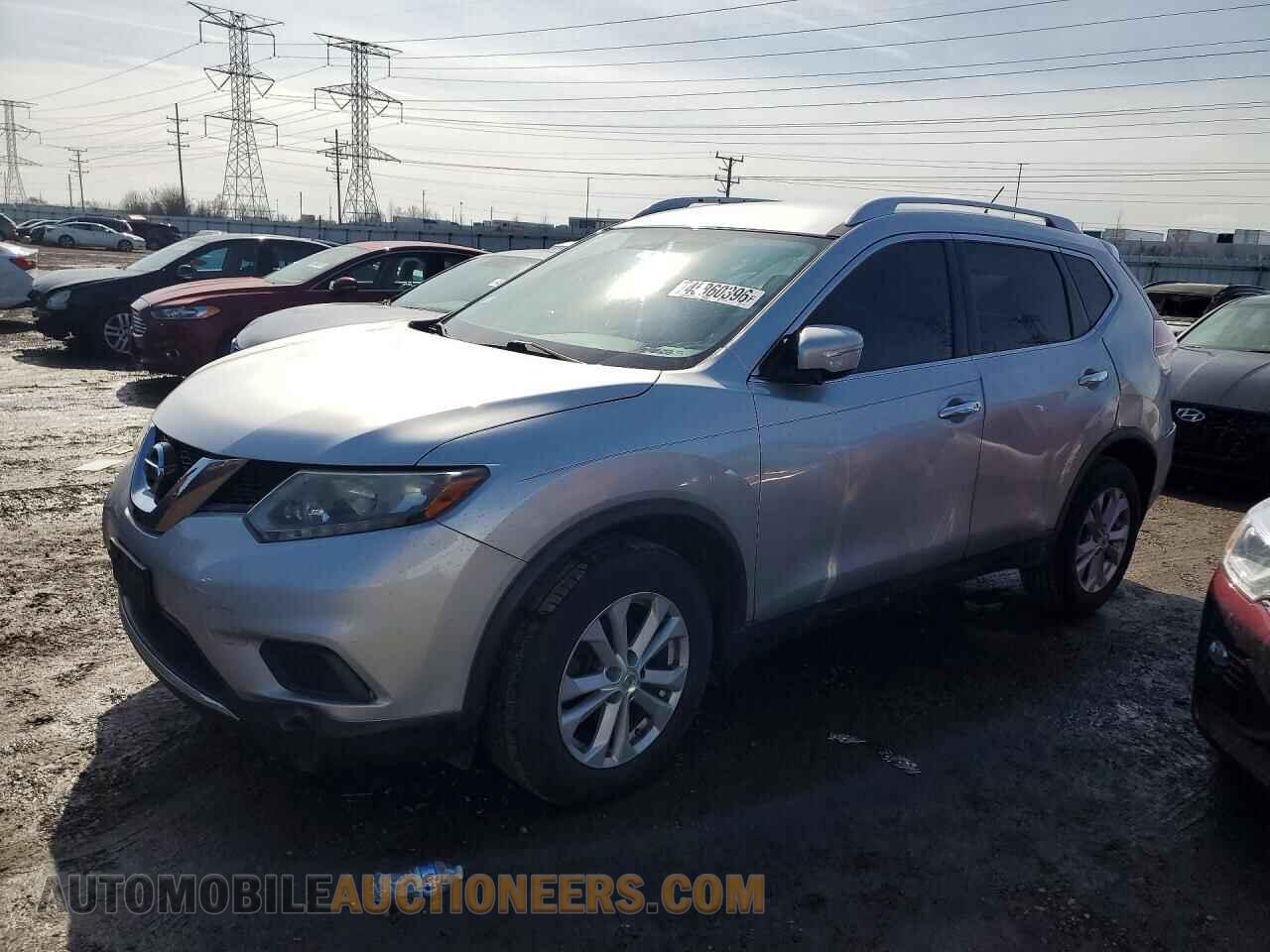 KNMAT2MV4FP504922 NISSAN ROGUE 2015