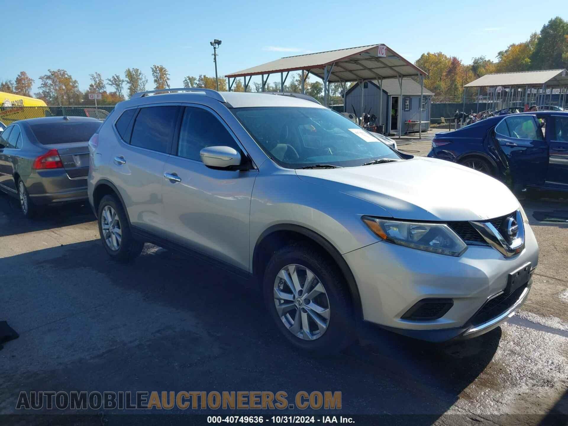 KNMAT2MV4FP520490 NISSAN ROGUE 2015