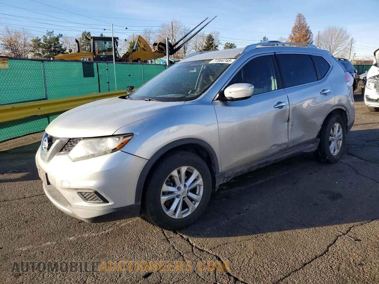 KNMAT2MV4FP544028 NISSAN ROGUE 2015
