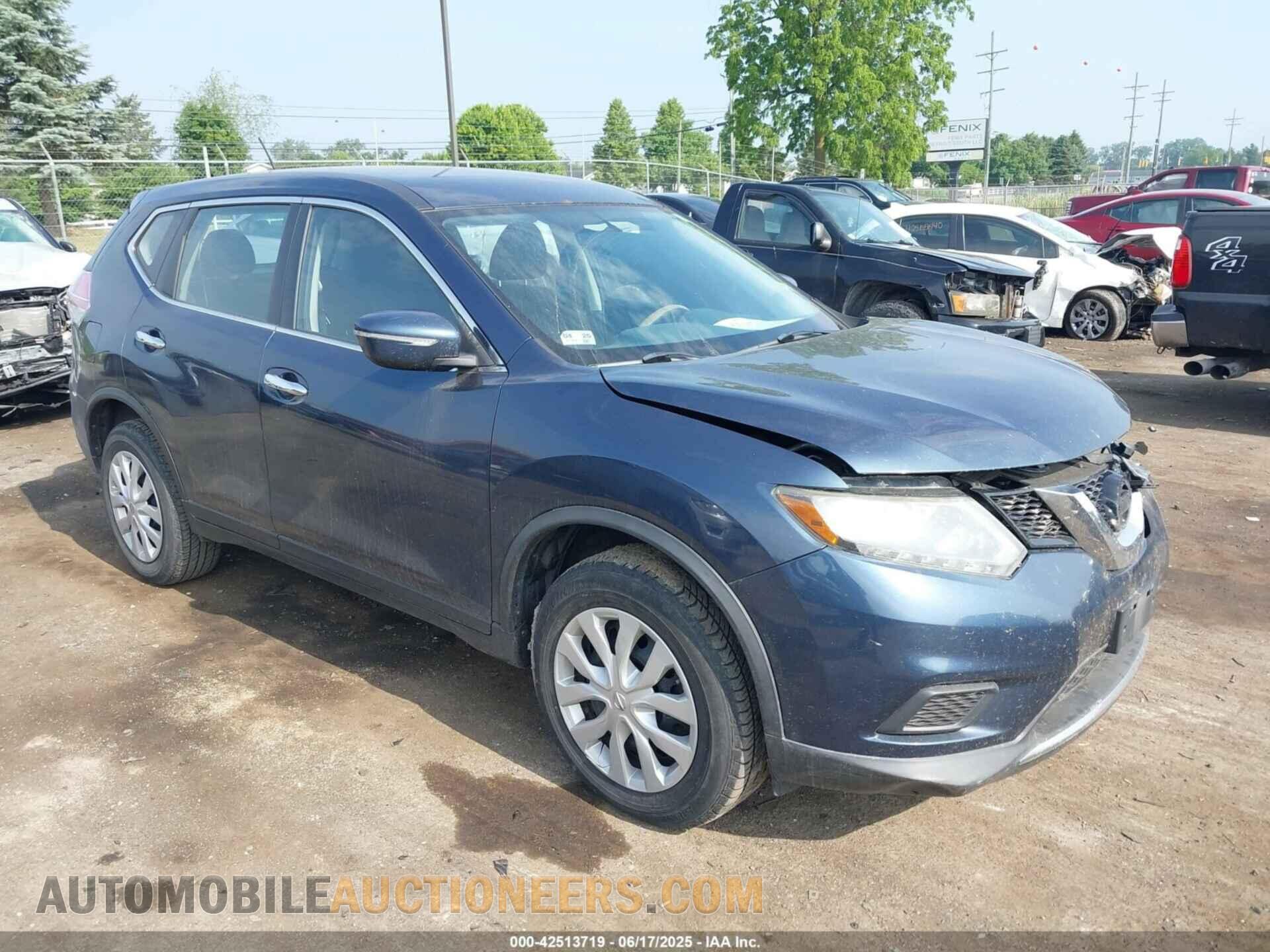 KNMAT2MV4FP548502 NISSAN ROGUE 2015