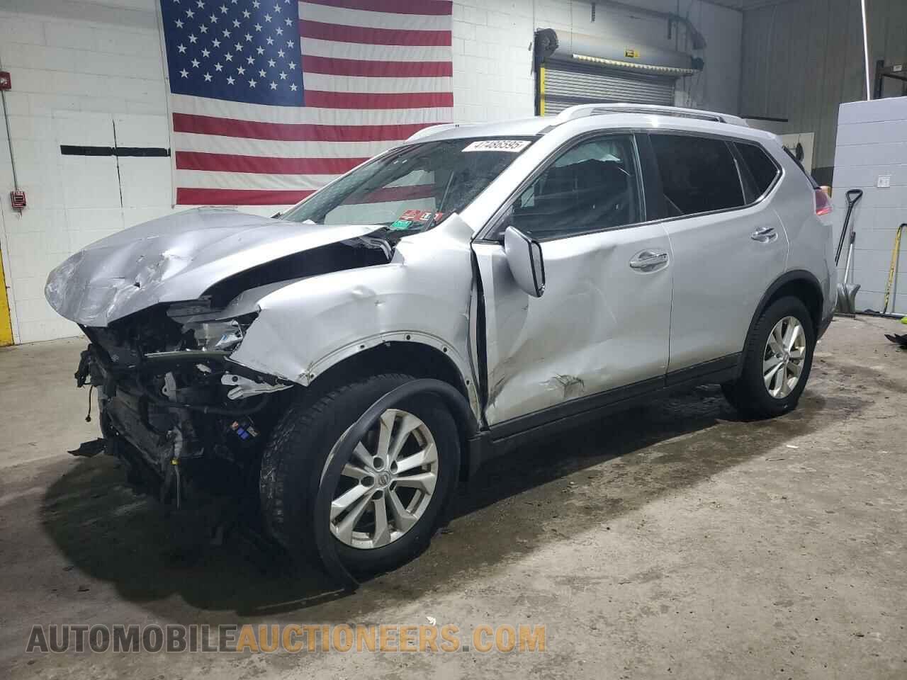 KNMAT2MV4FP550122 NISSAN ROGUE 2015