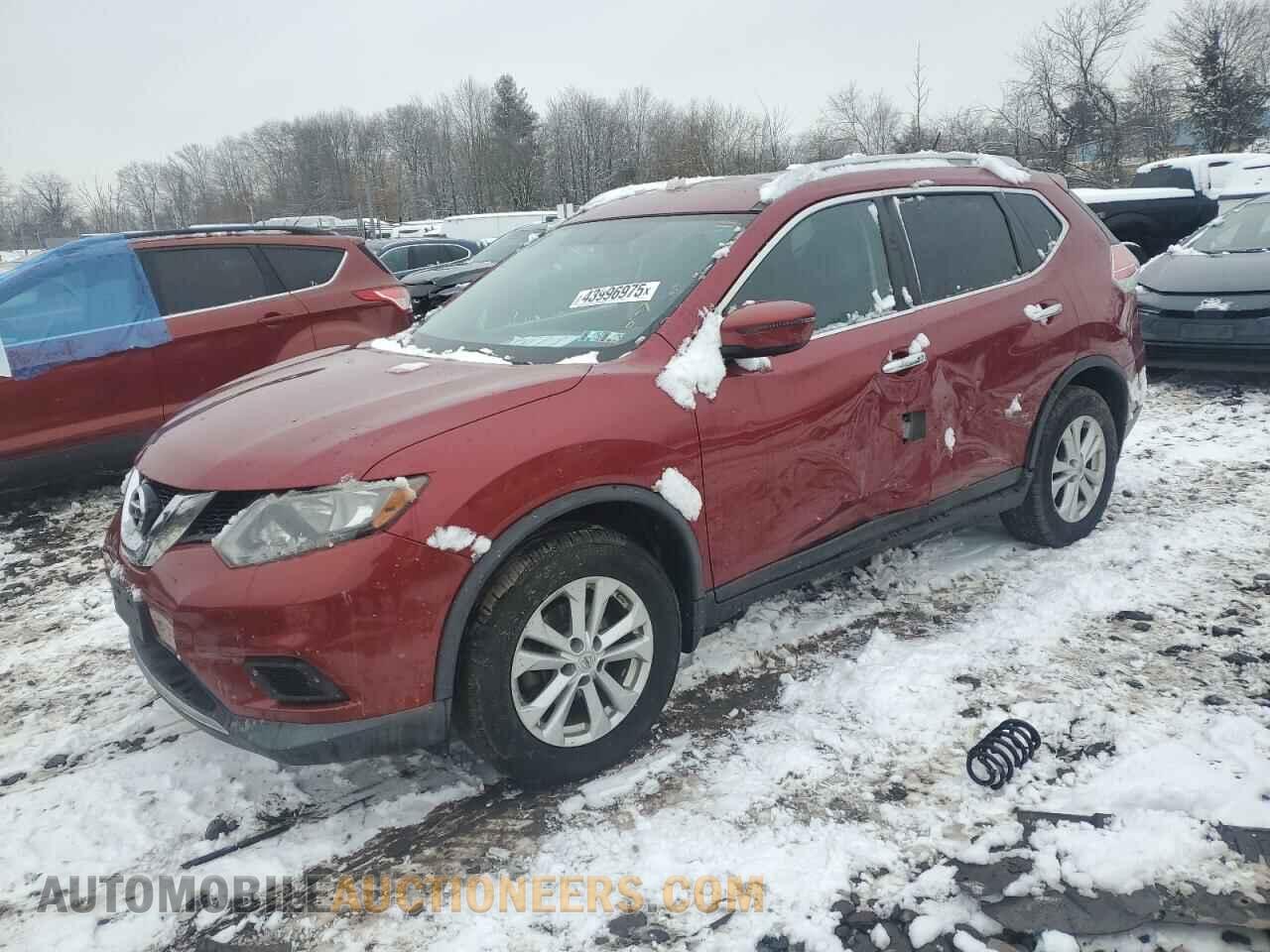 KNMAT2MV4GP615410 NISSAN ROGUE 2016