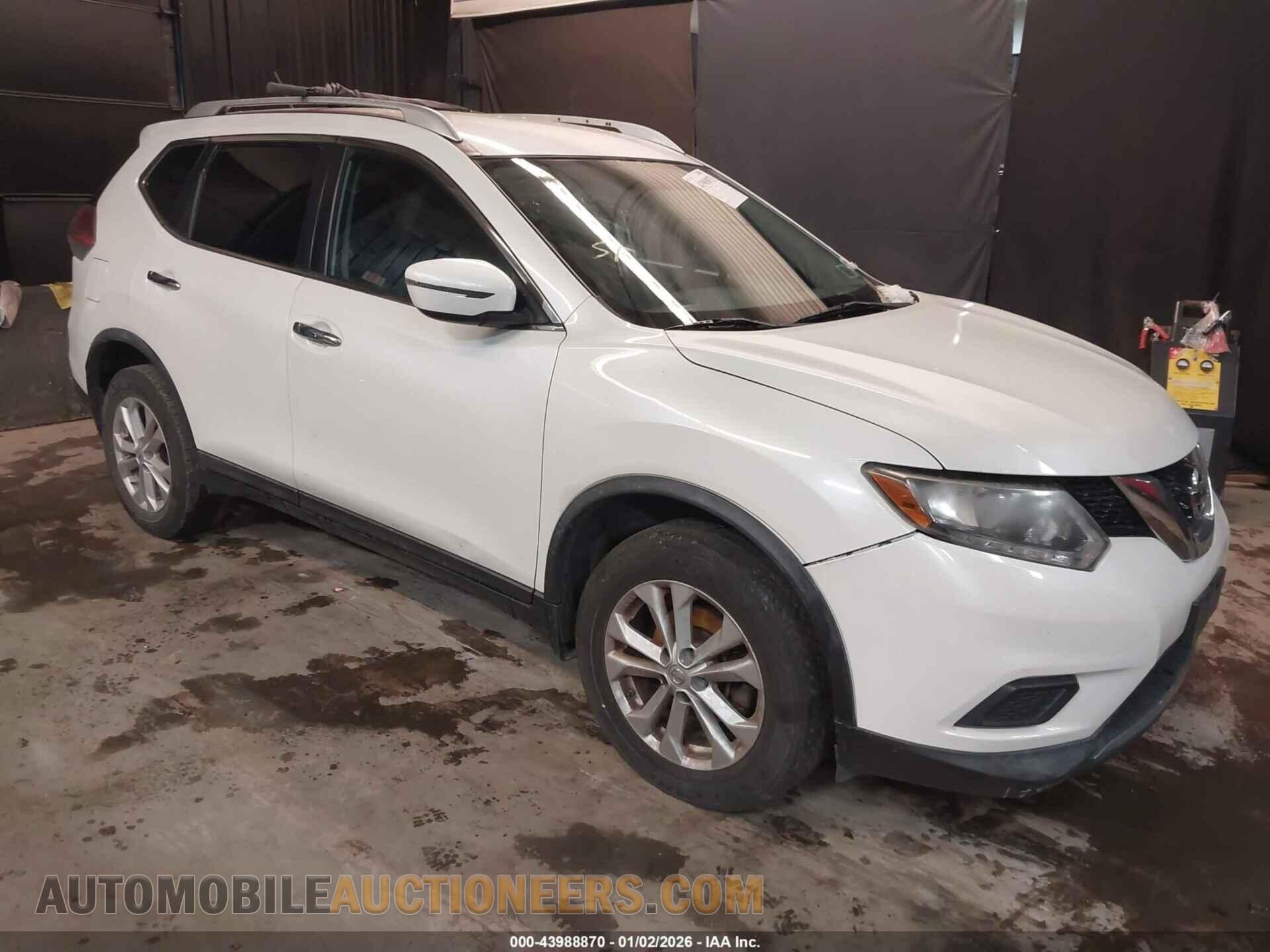 KNMAT2MV4GP653672 NISSAN ROGUE 2016