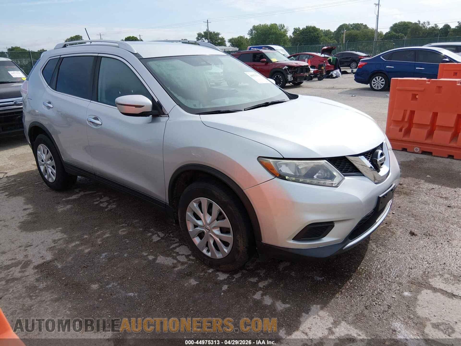 KNMAT2MV4GP656720 NISSAN ROGUE 2016