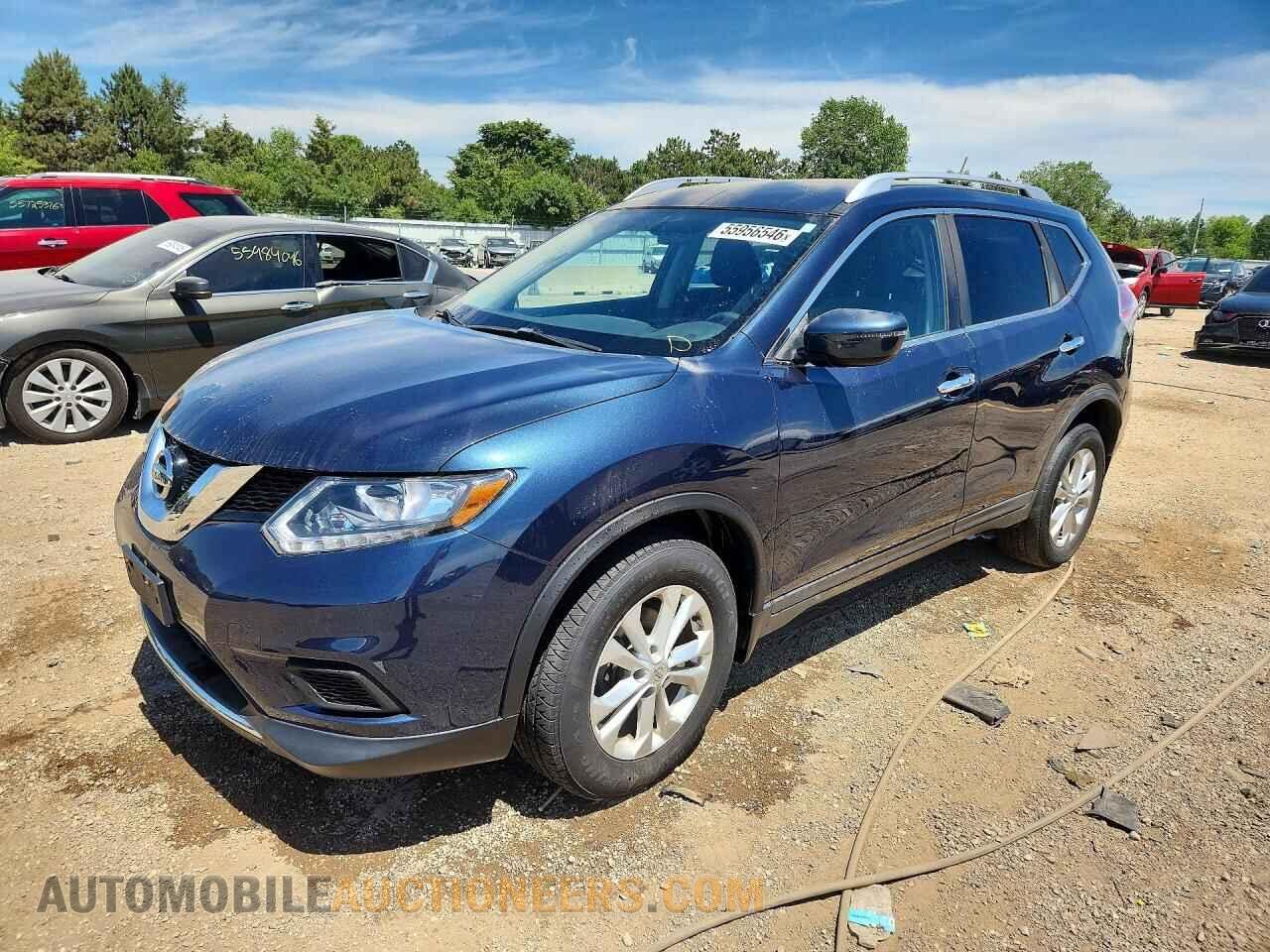 KNMAT2MV4GP700134 NISSAN ROGUE 2016