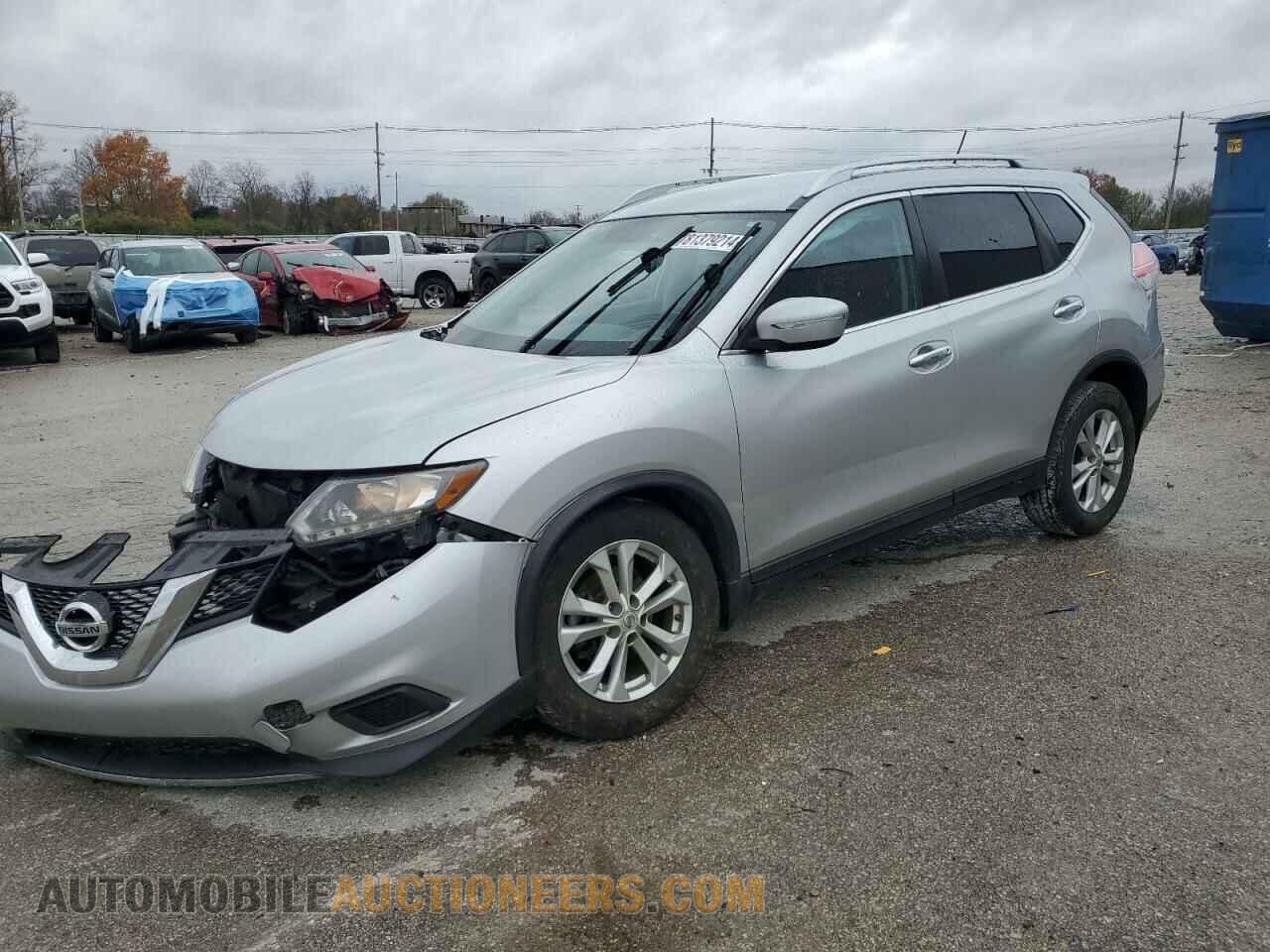 KNMAT2MV5FP569245 NISSAN ROGUE 2015