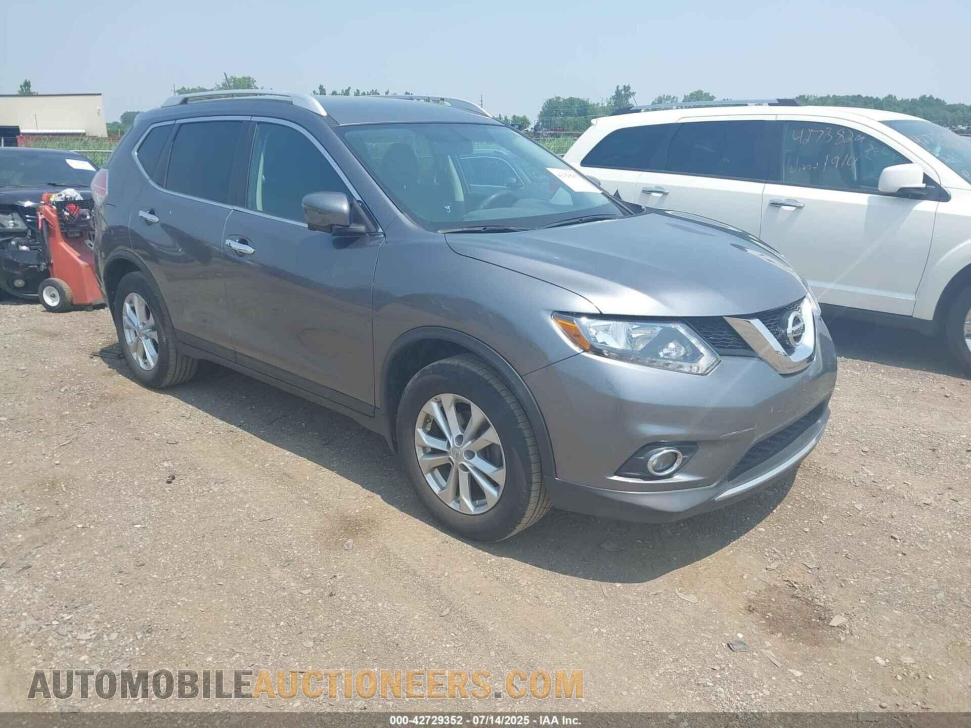 KNMAT2MV5GP656709 NISSAN ROGUE 2016