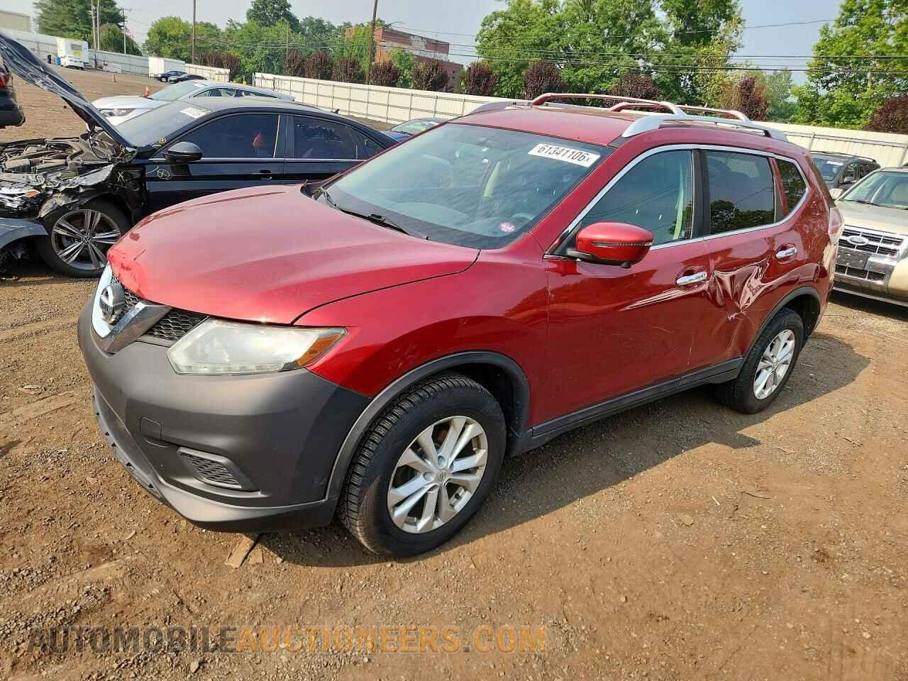 KNMAT2MV6FP538182 NISSAN ROGUE 2015