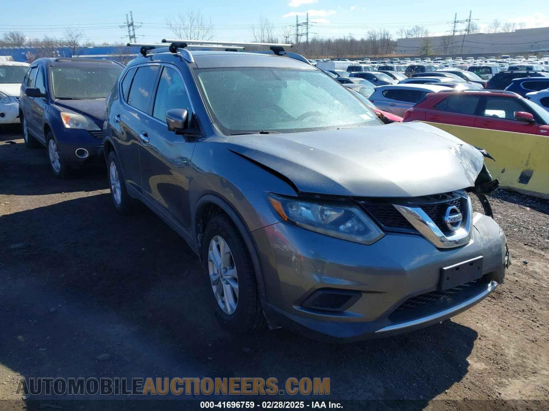 KNMAT2MV6FP550607 NISSAN ROGUE 2015