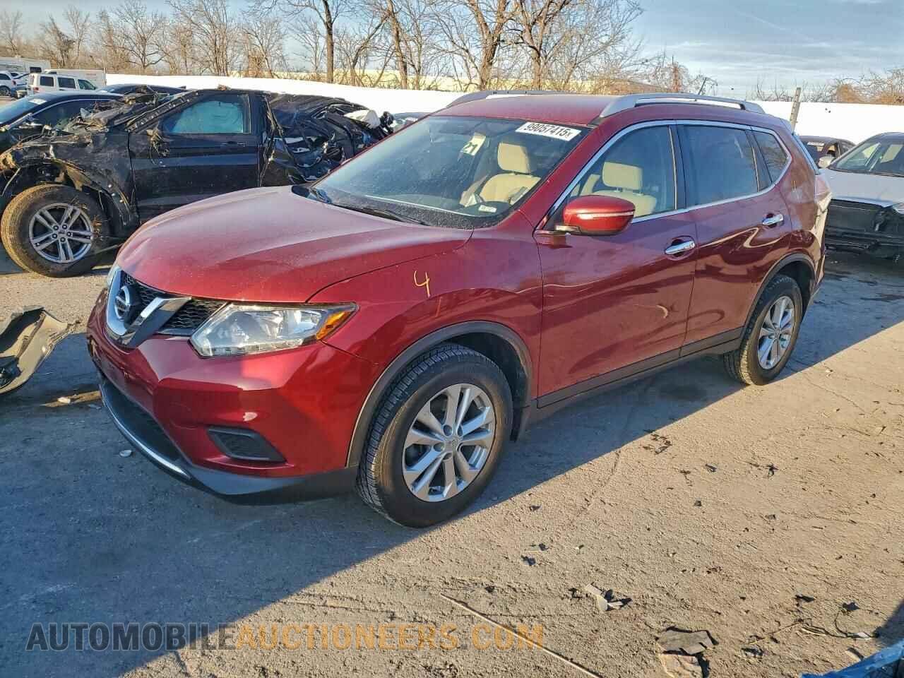 KNMAT2MV6FP567441 NISSAN ROGUE 2015