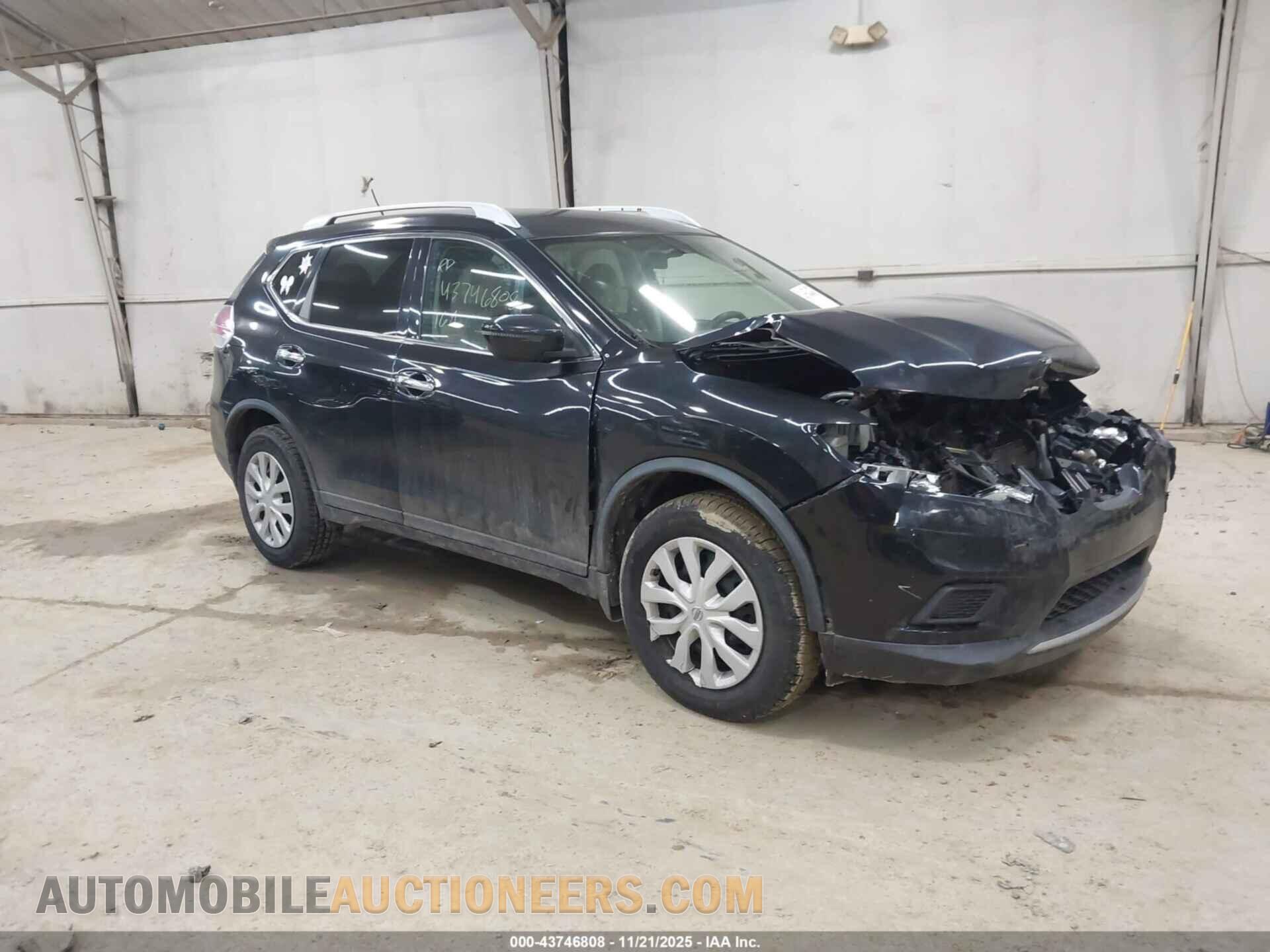 KNMAT2MV6GD596374 NISSAN ROGUE 2016