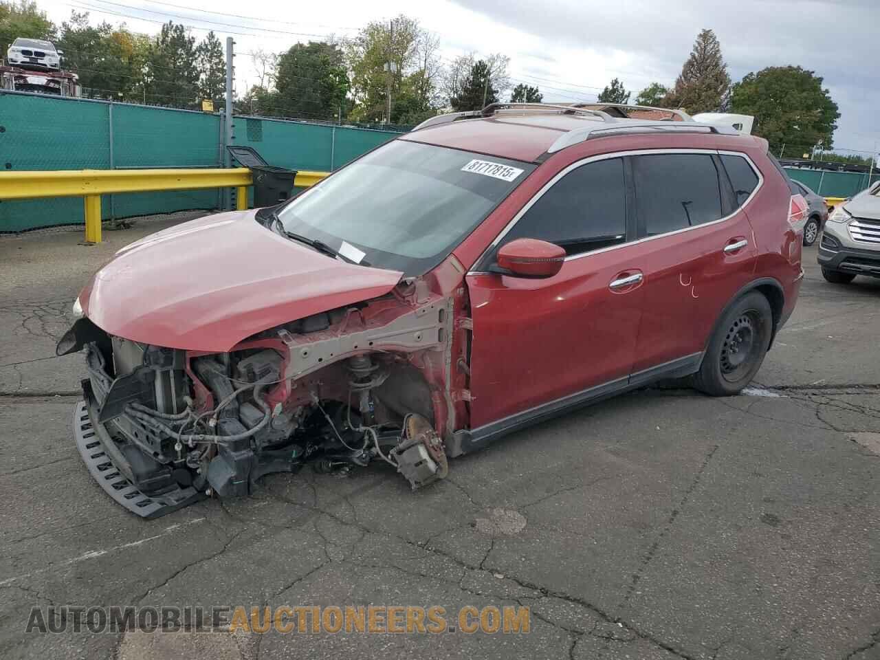 KNMAT2MV6GP659828 NISSAN ROGUE 2016