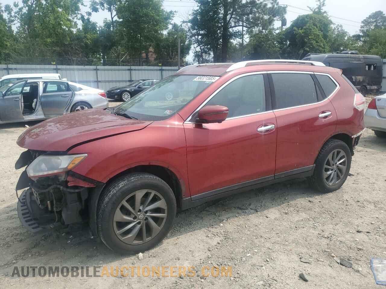 KNMAT2MV7GP710396 NISSAN ROGUE 2016