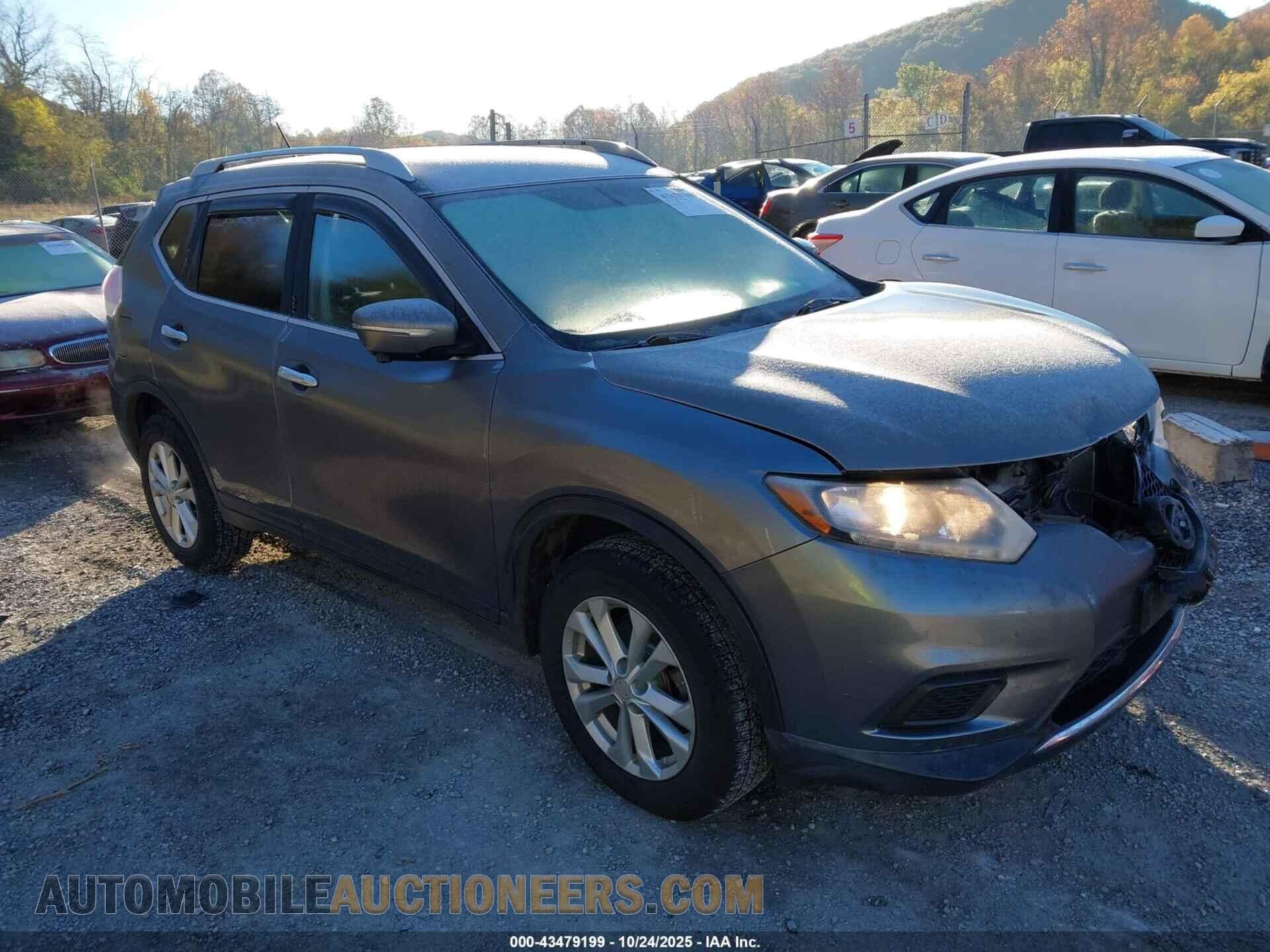 KNMAT2MV8FP515406 NISSAN ROGUE 2015