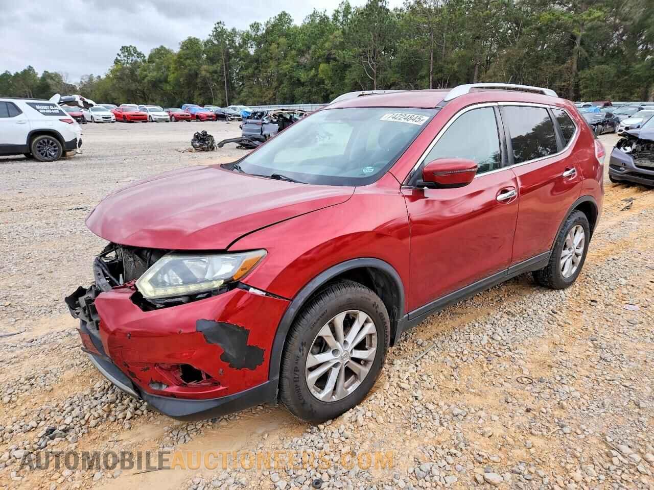 KNMAT2MV8GP644876 NISSAN ROGUE 2016
