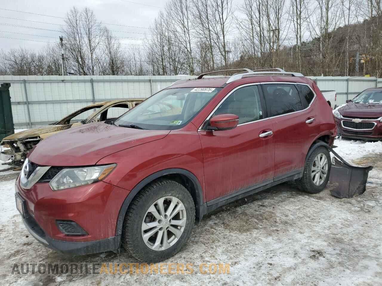KNMAT2MV8GP694323 NISSAN ROGUE 2016
