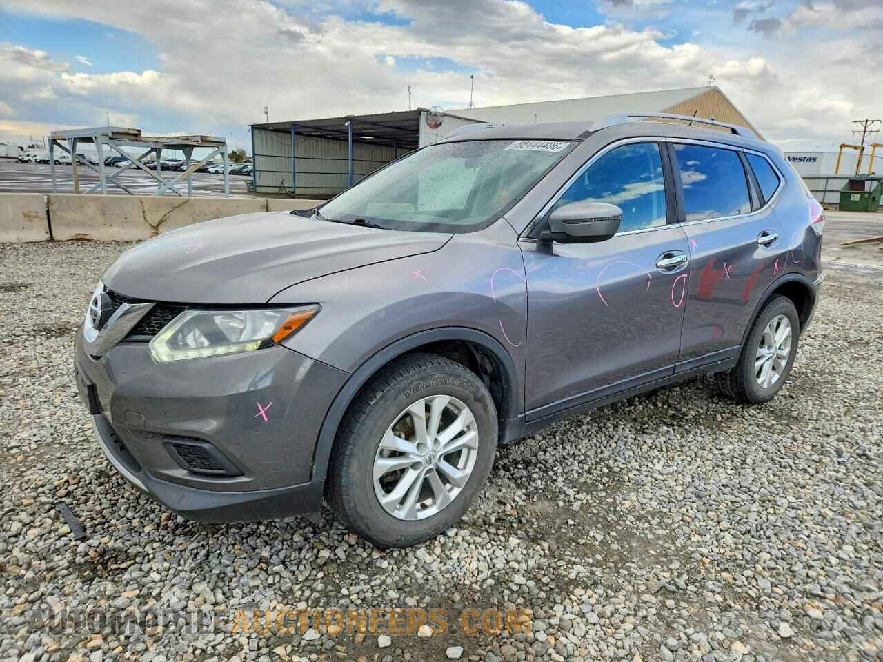 KNMAT2MV8GP707040 NISSAN ROGUE 2016