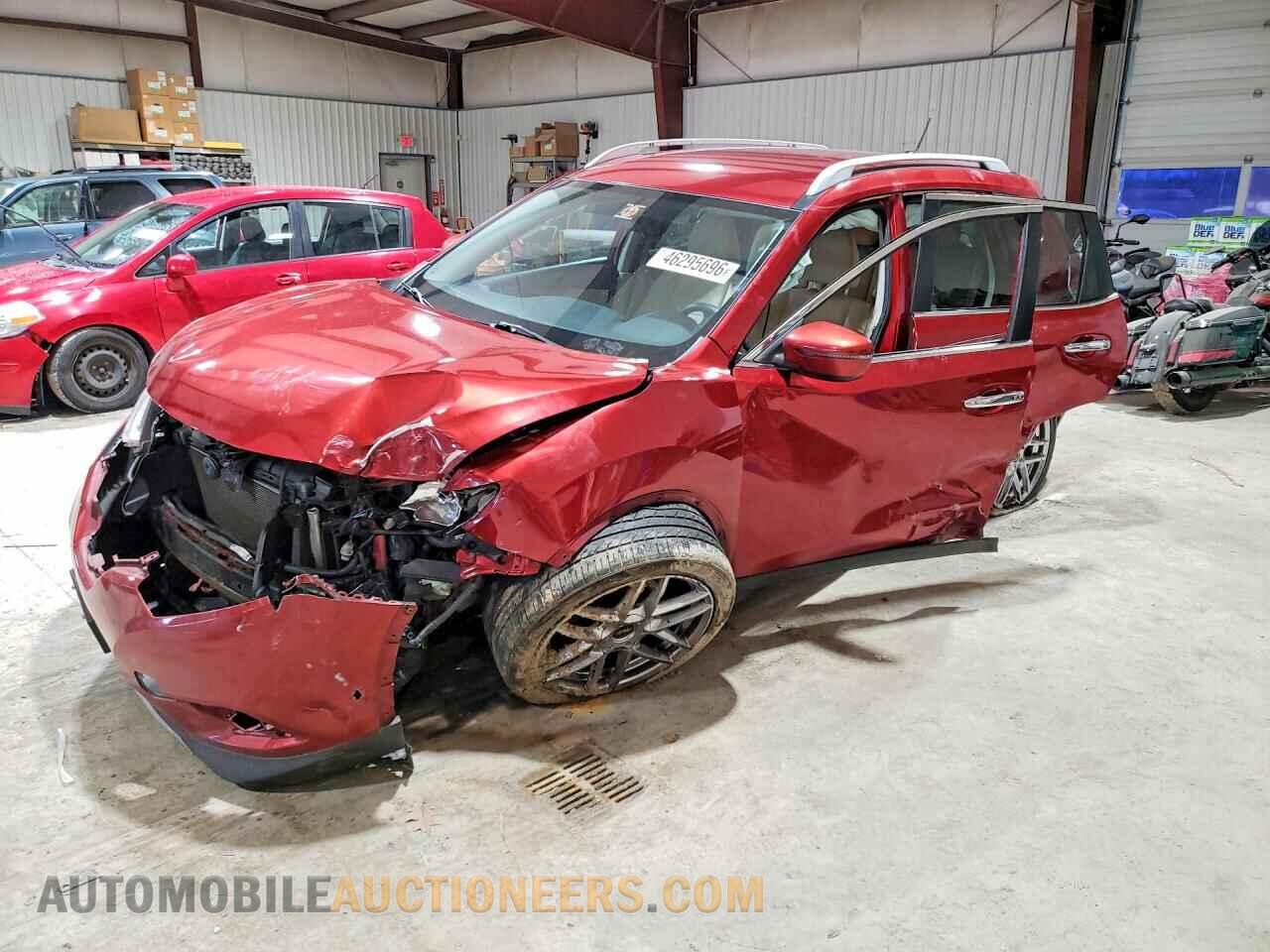 KNMAT2MV9GP610185 NISSAN ROGUE 2016